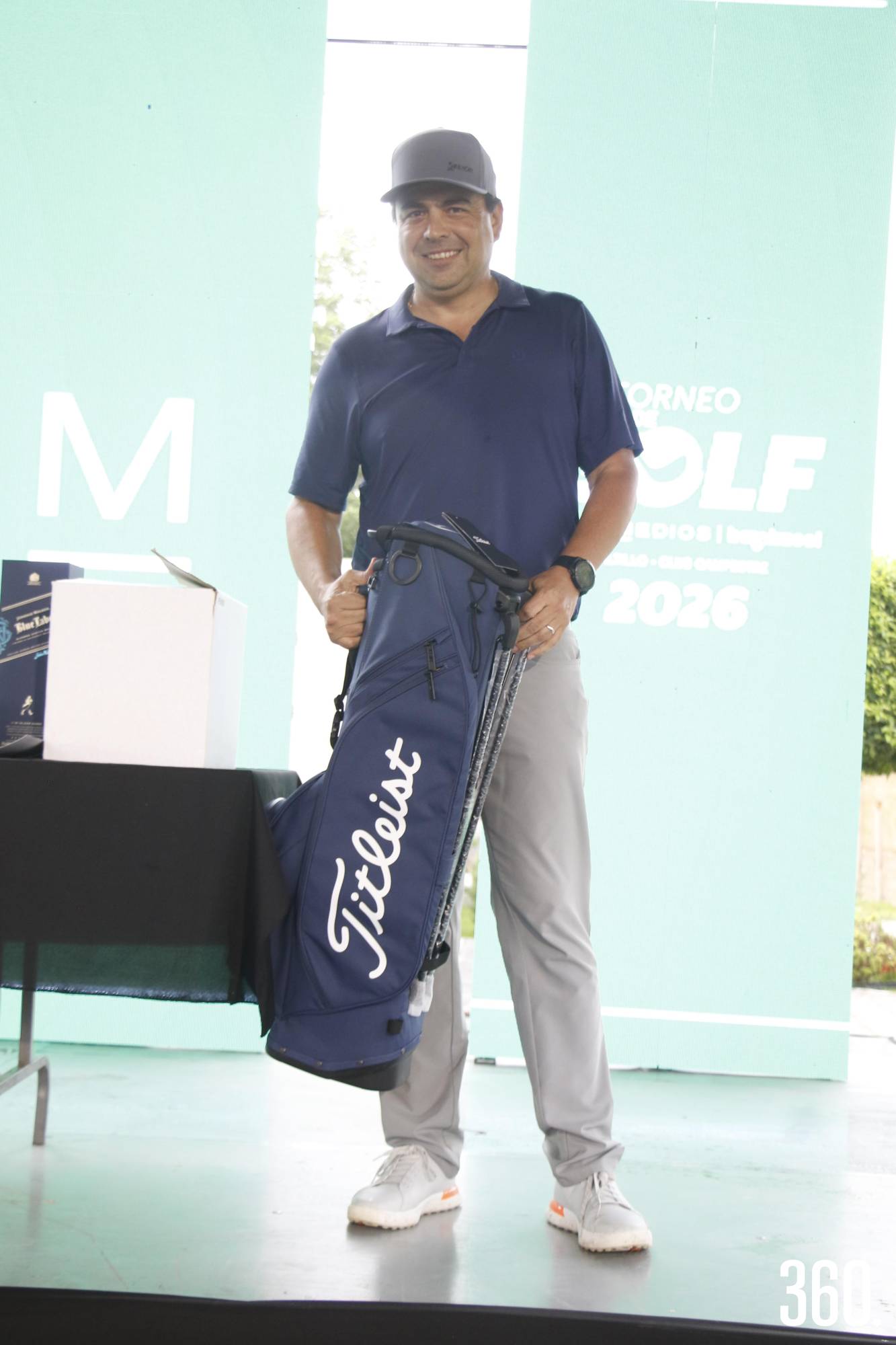 $!Luis Gutiérrez, 2ndo lugar O’YES hoyo 4.