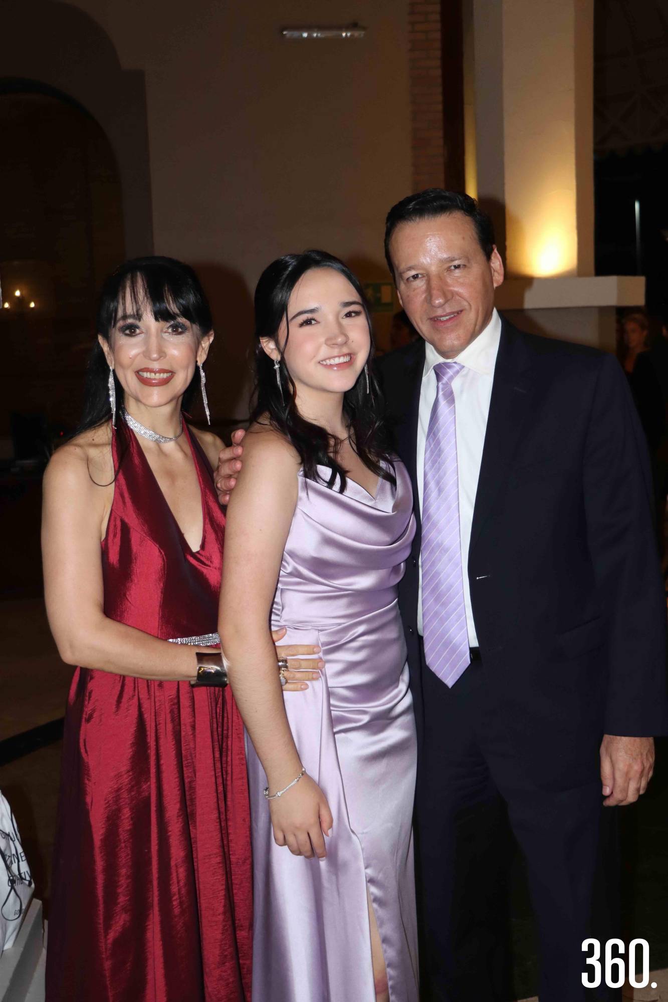 $!Katy Ramírez de Cárdenas, Ana Gaby y César Cárdenas.