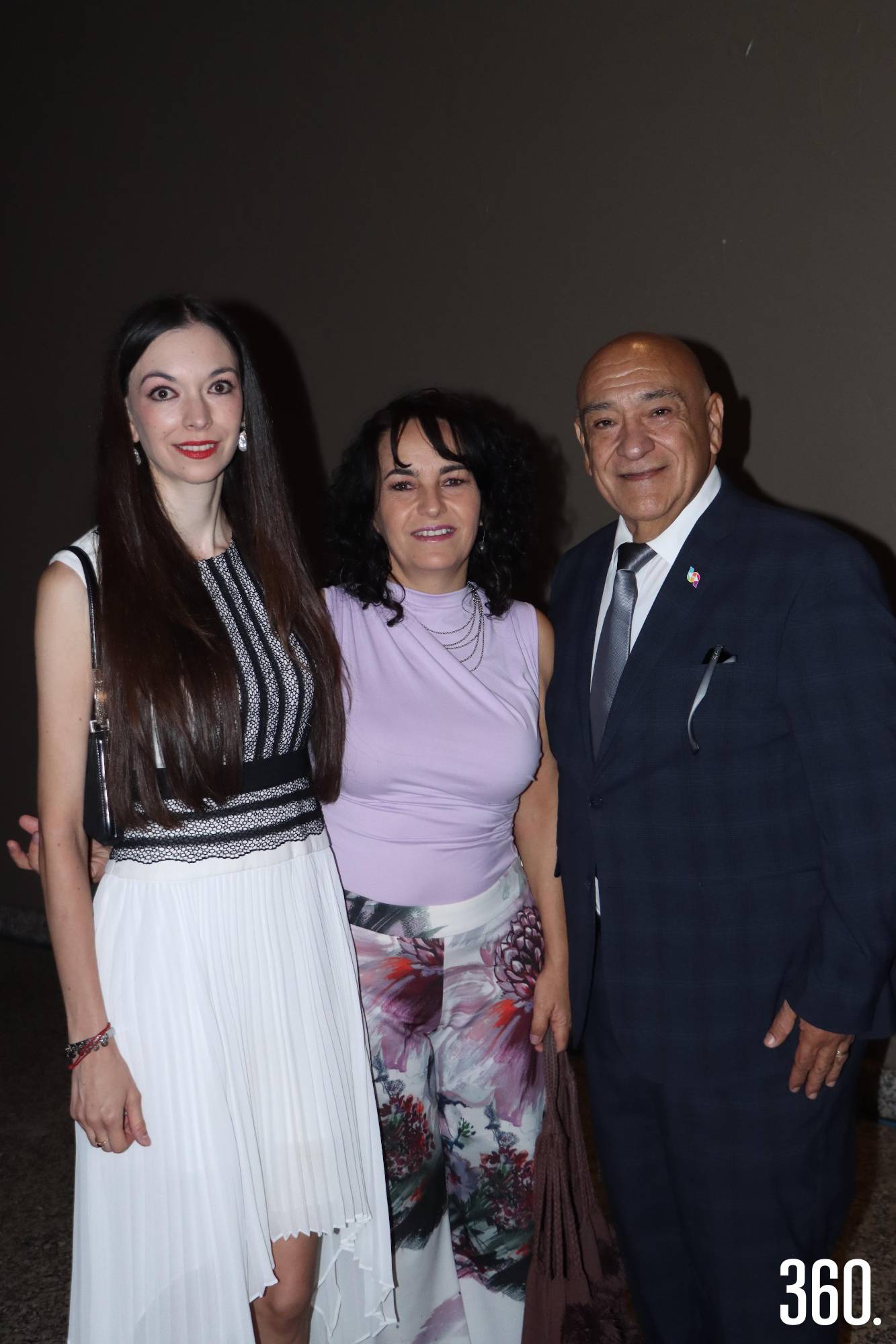 $!Dalila García, Gabriela Strozzi y Gregorio García.