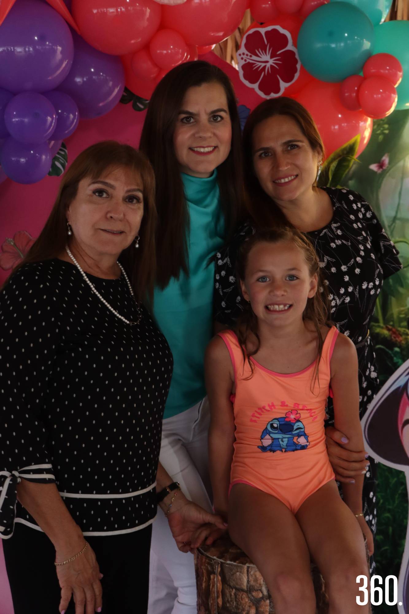 $!Ángela Méndez, Ale Arredondo, Eva Valdés y Angie Arredondo.