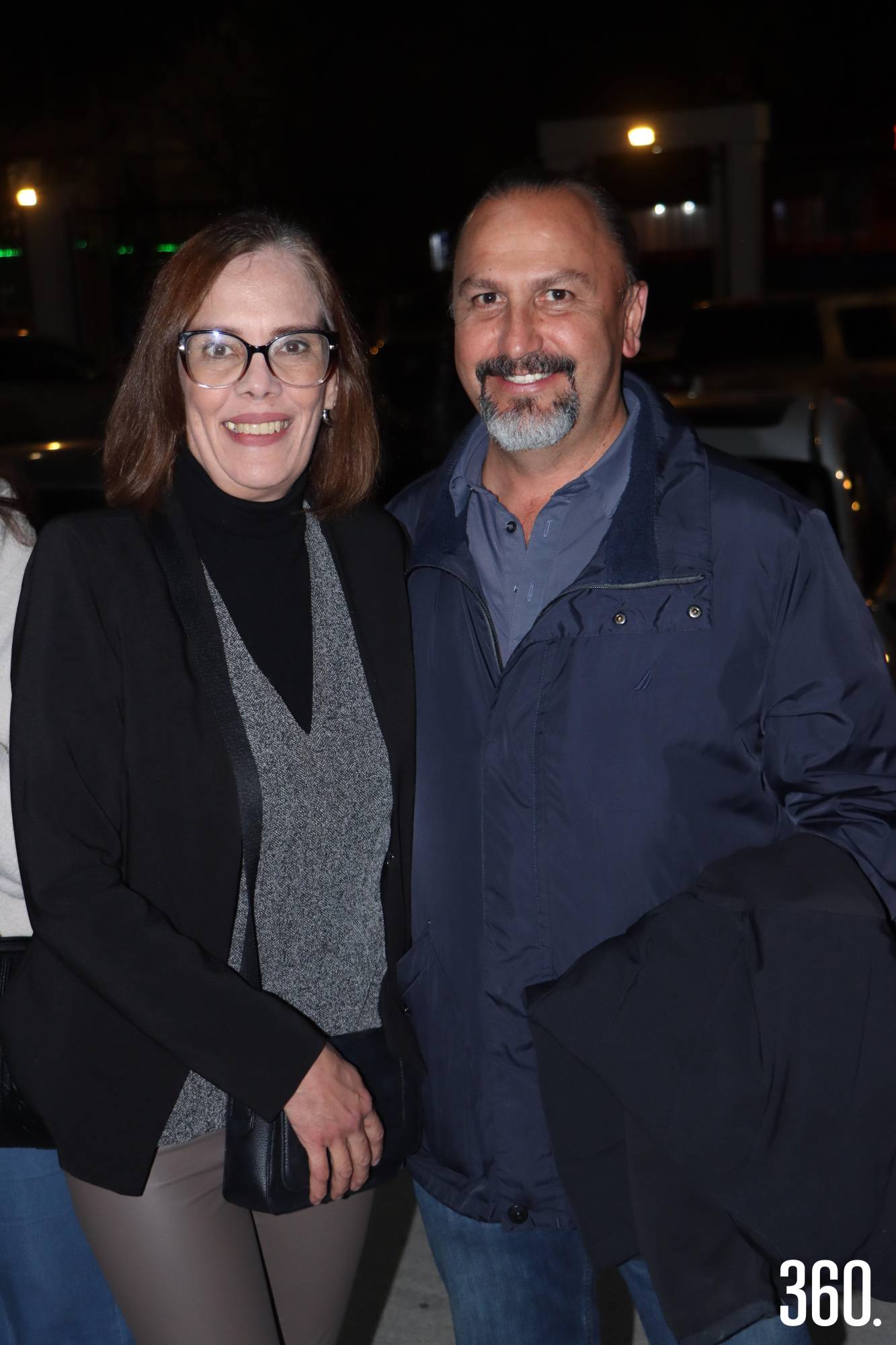 $!María Esther Salinas y José Ángel Gracia.