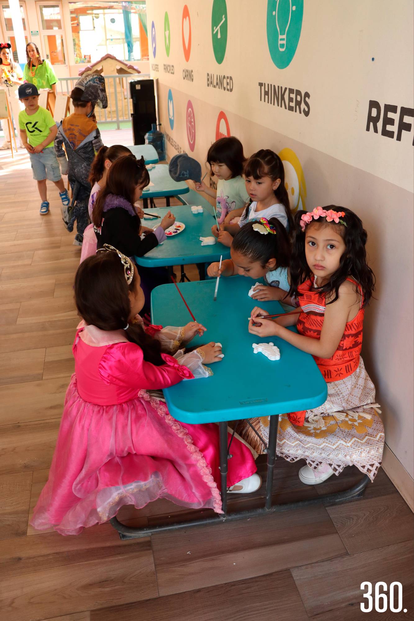 $!También participaron en actividades artísticas.