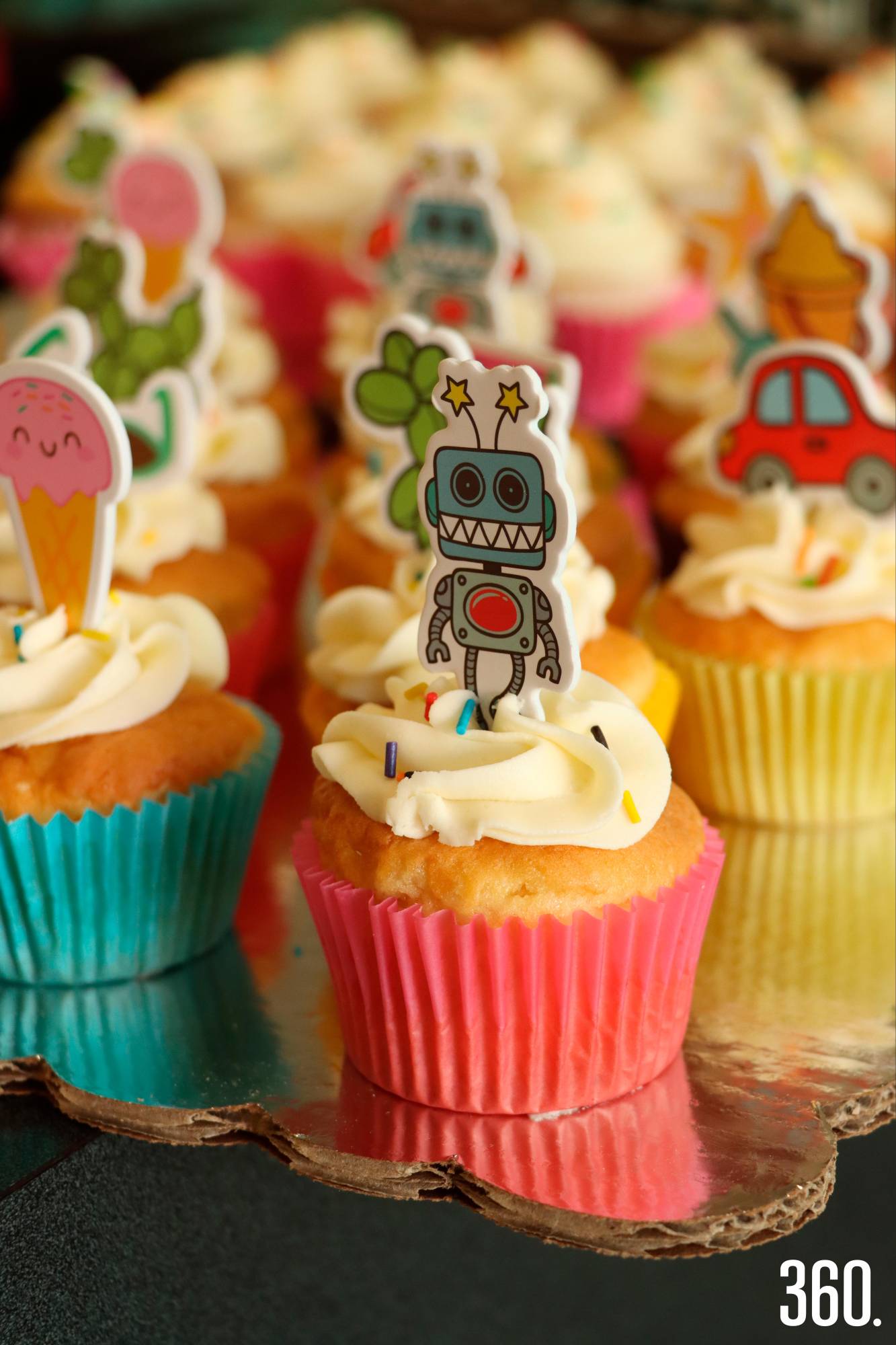 $!Disfrutaron de deliciosos cupcakes.