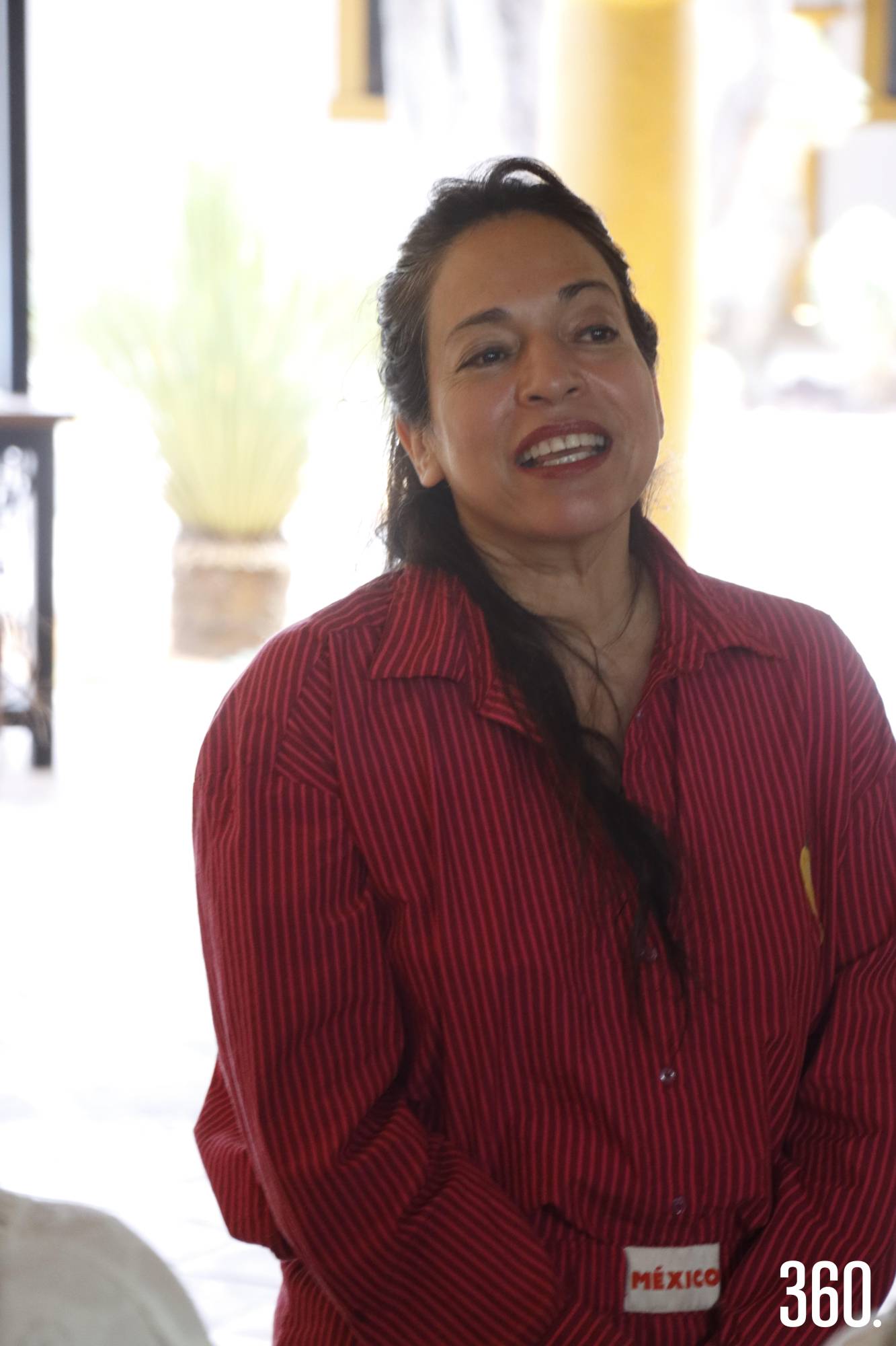 $!Claudia Luna se encargó de dar el recorrido por el museo.