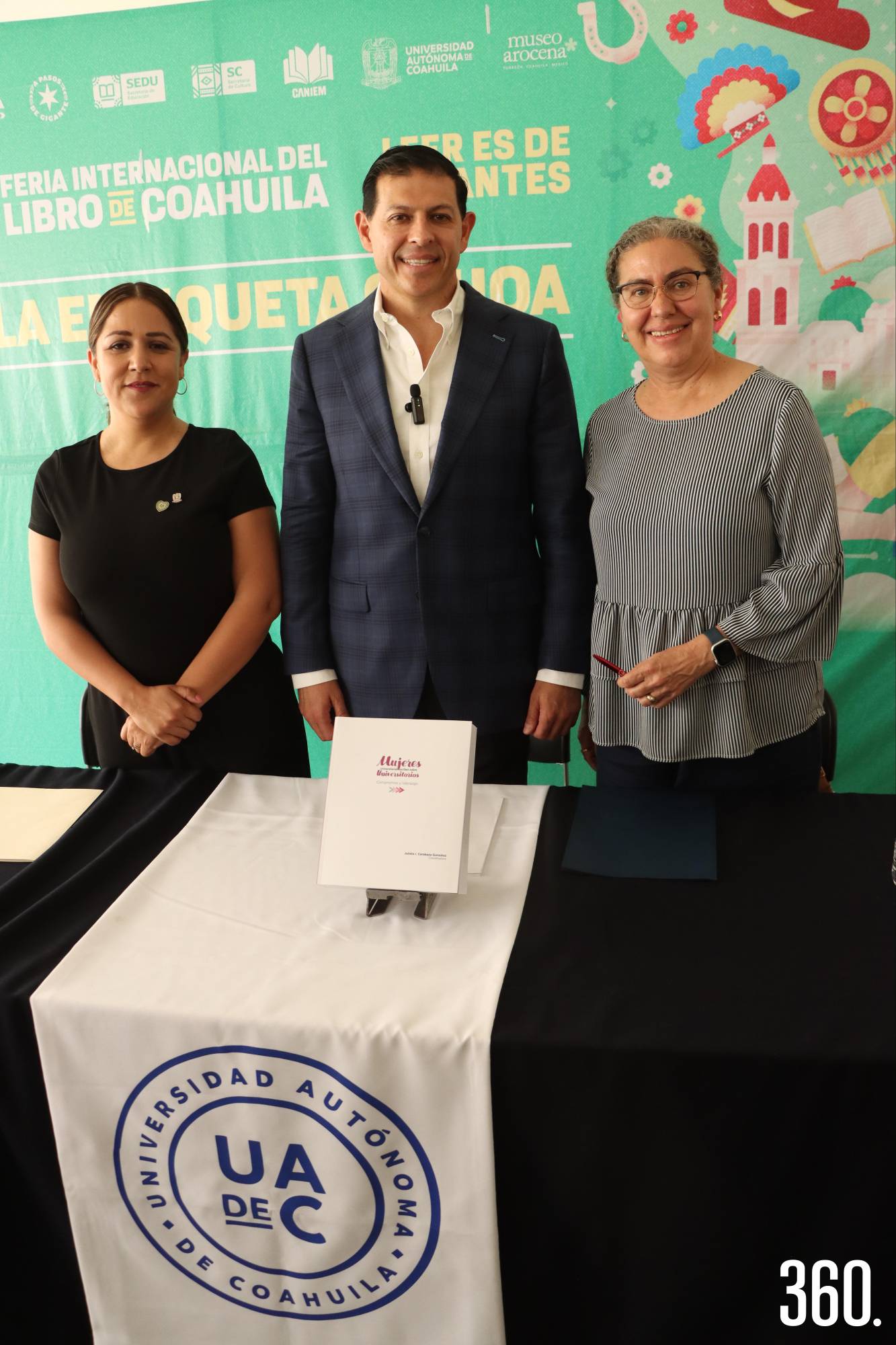 $!Brenda Muñoz, Octavio Pimentel y Julieta Carabaza.