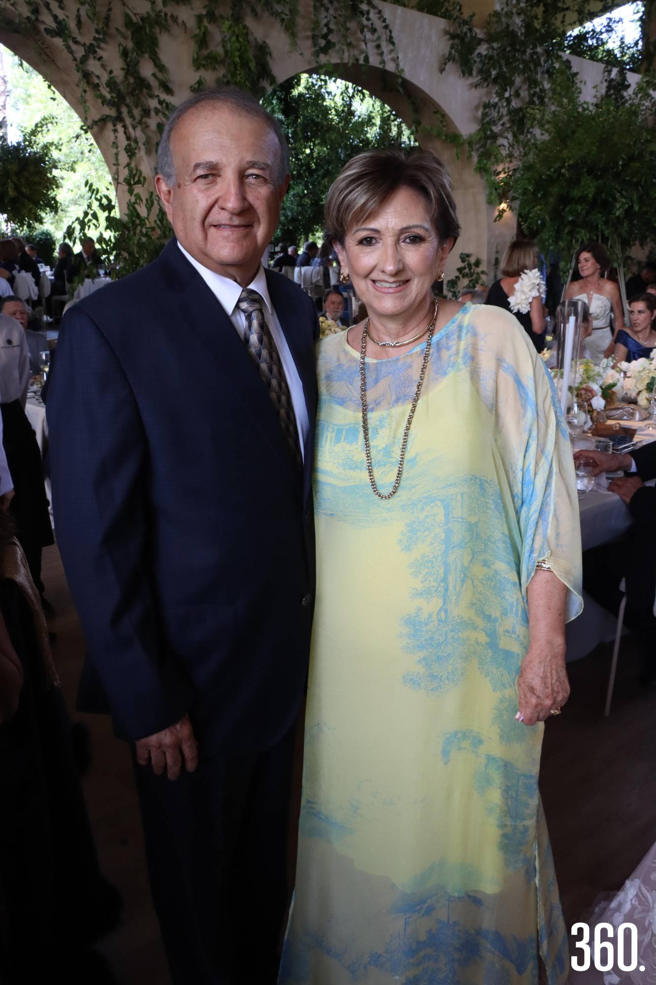 $!Carlos Arzamendi y Noris Flores.