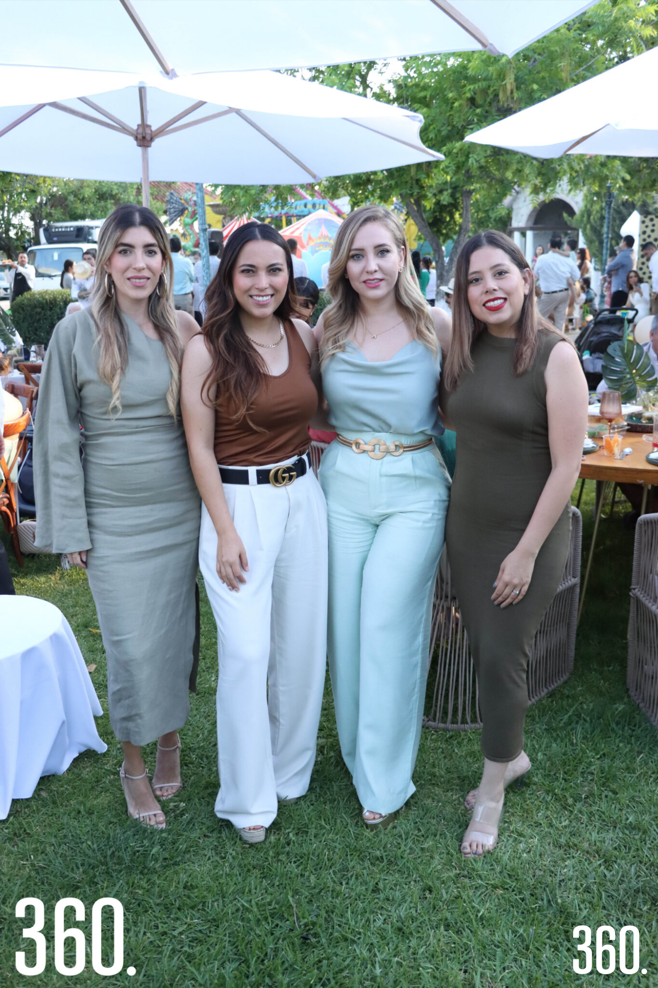 $!Claudia Gómez, Jessica Lambarri, Adriana González y Erika Ruiz.