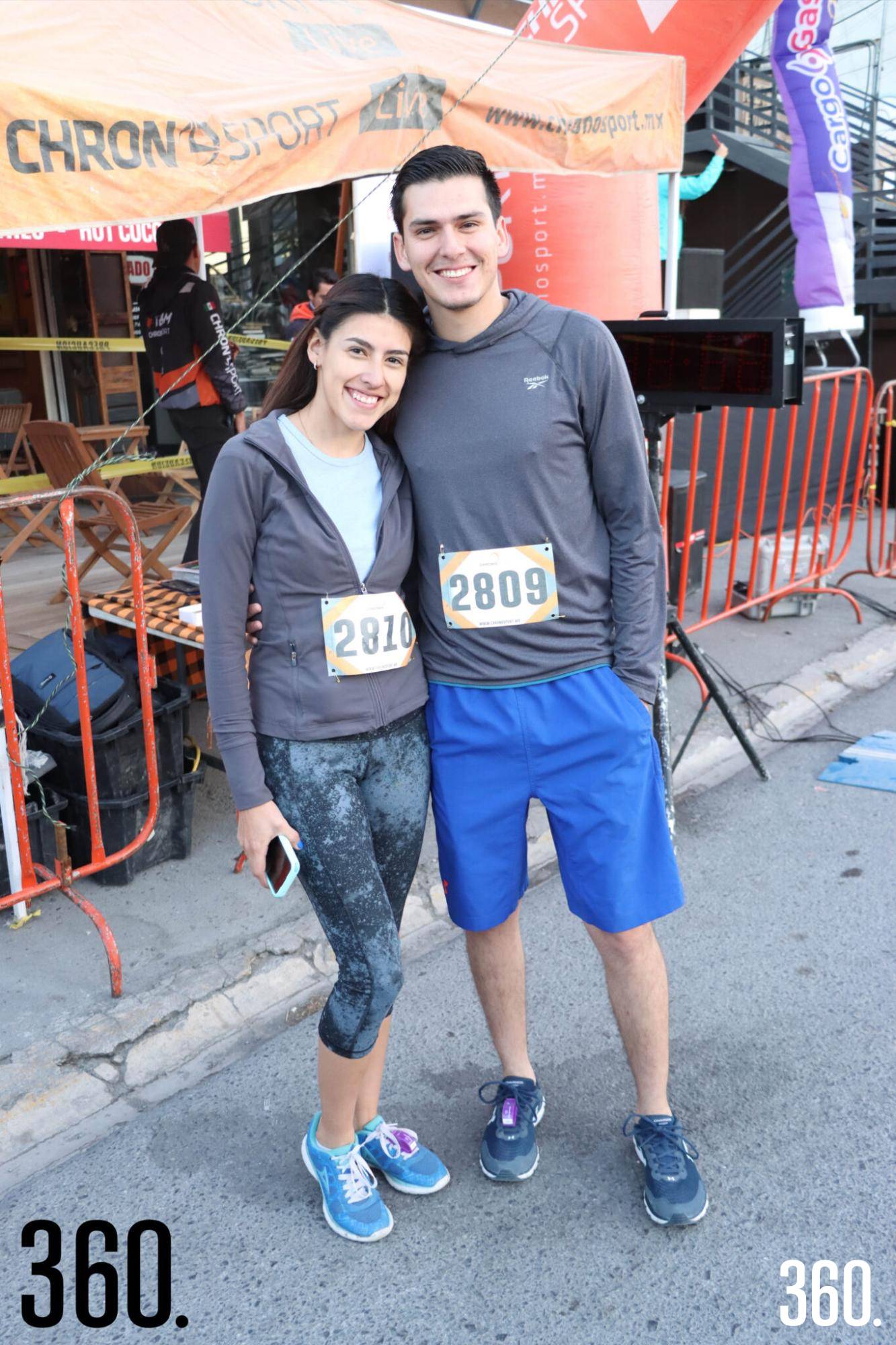 $!Valeria Pérez y Diego León.