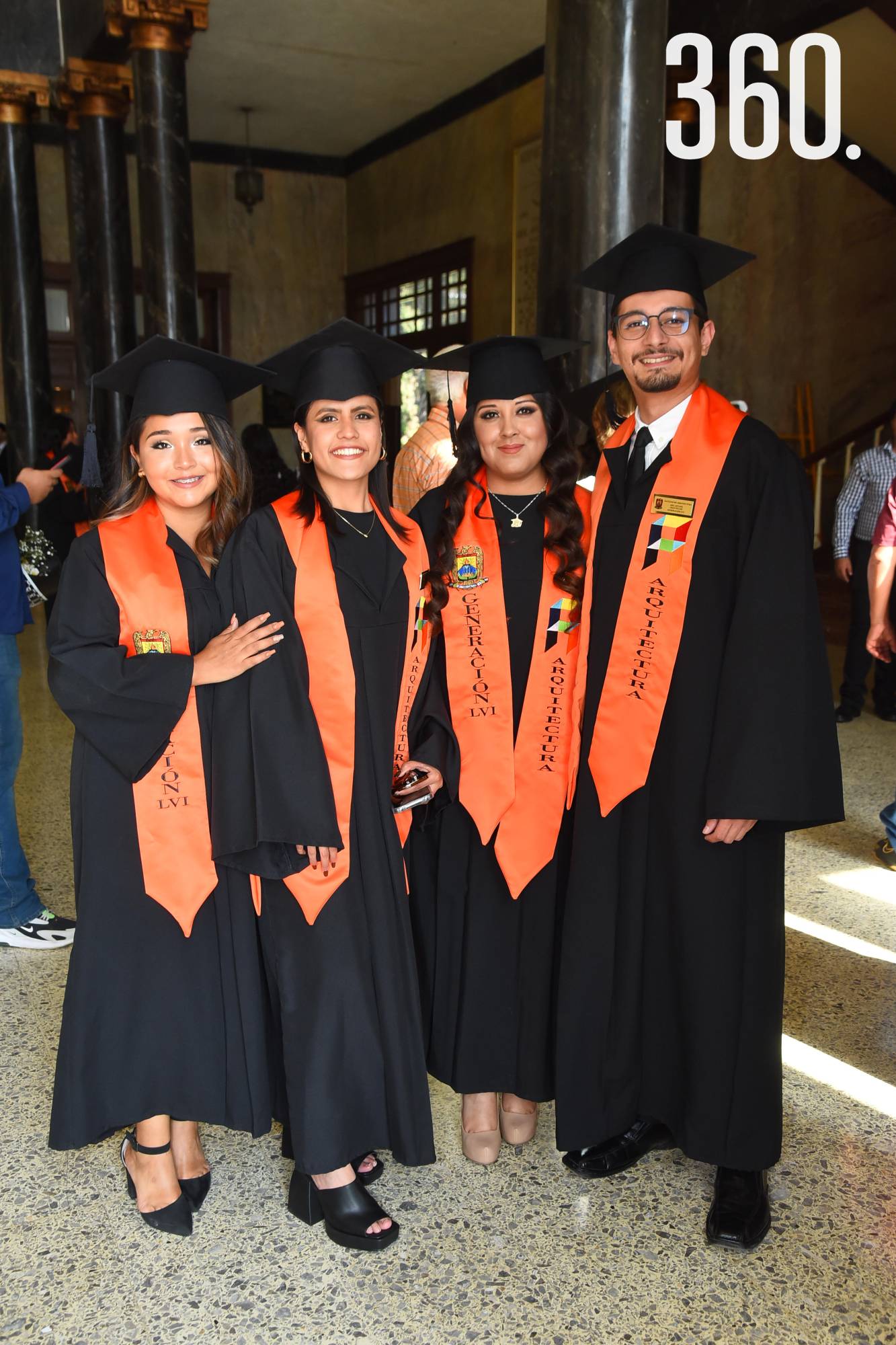 $!Paula Hernández, Edith Acevedo, Jessenia Ruiz y Arturo Cruz.