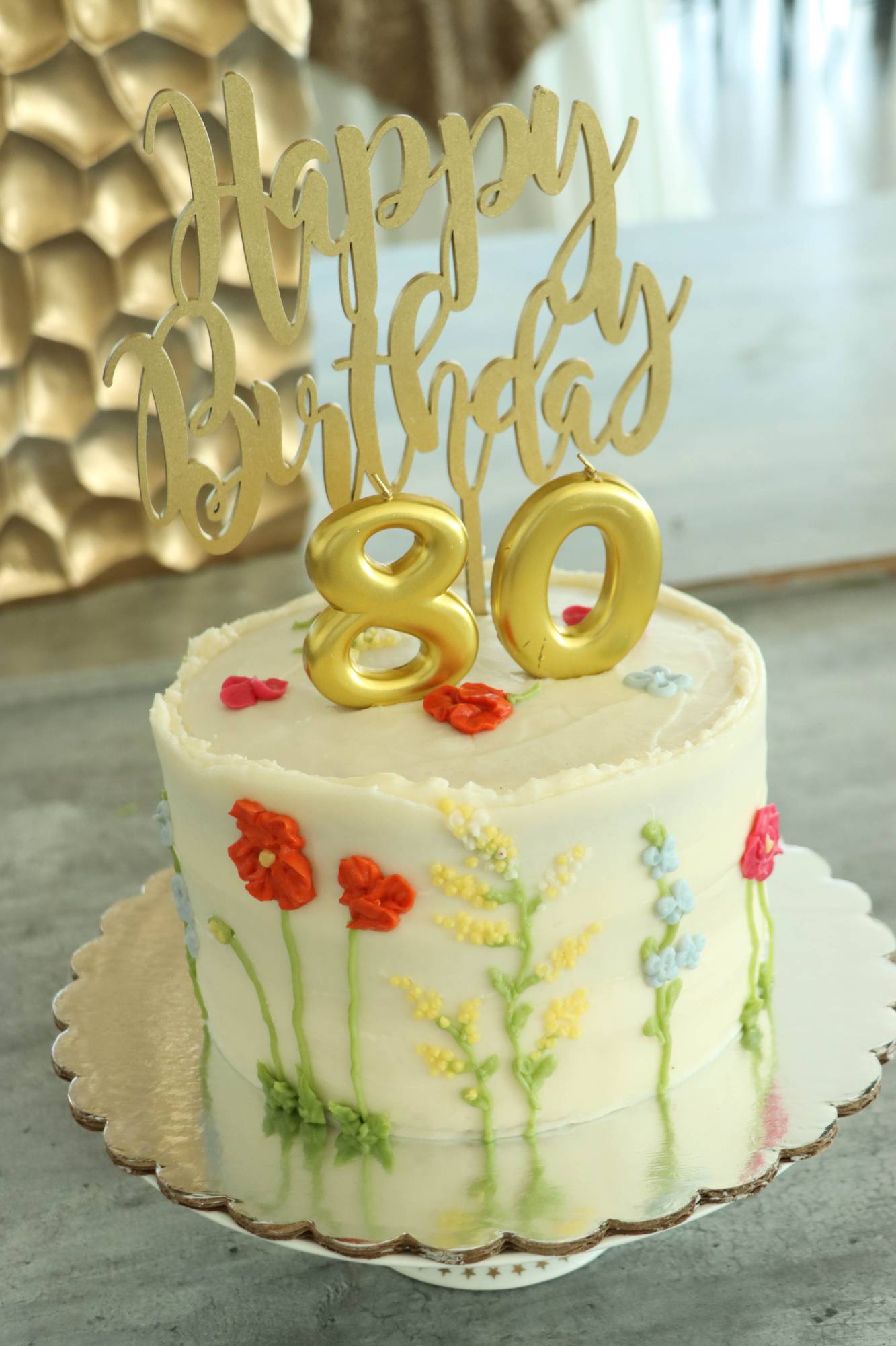 $!Pastel para la cumpleañera.