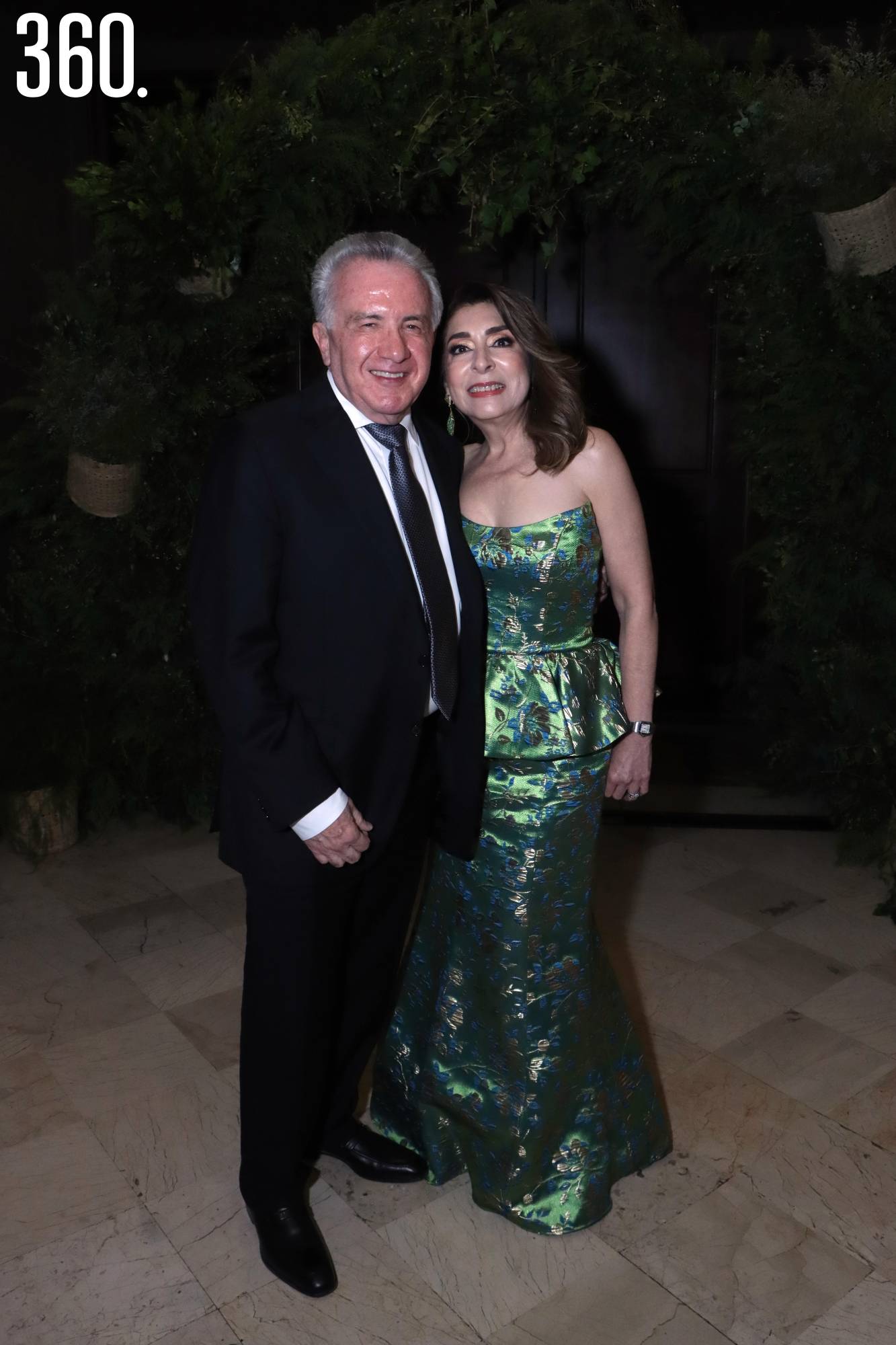 $!Carlos Arizpe y María Elena Saldívar.