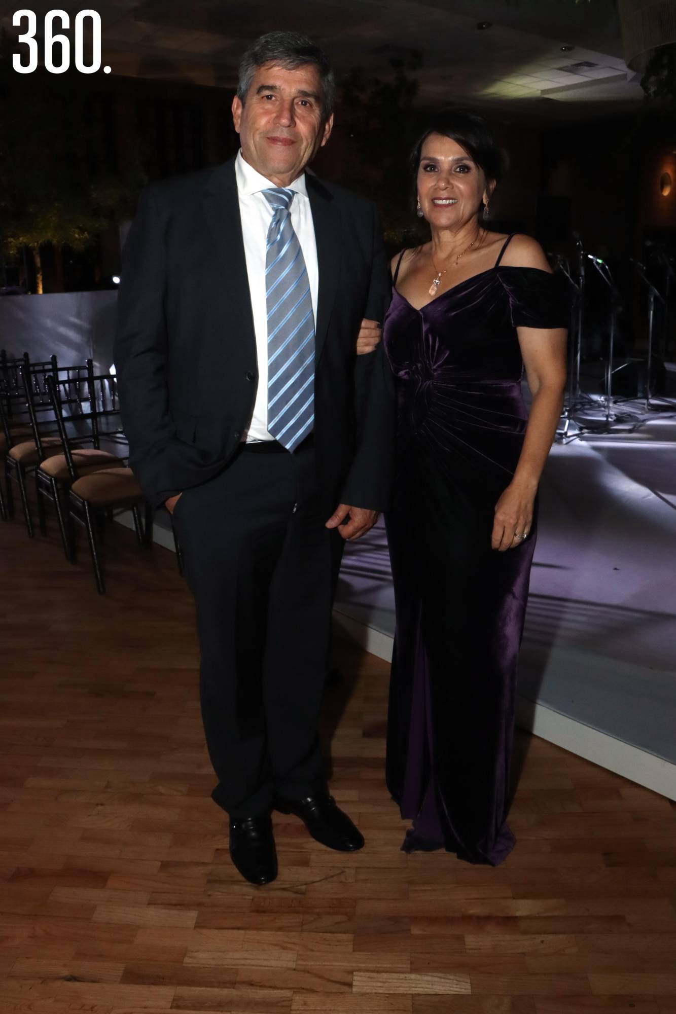 $!Manolo Jiménez y Liliana Salinas de Jiménez.