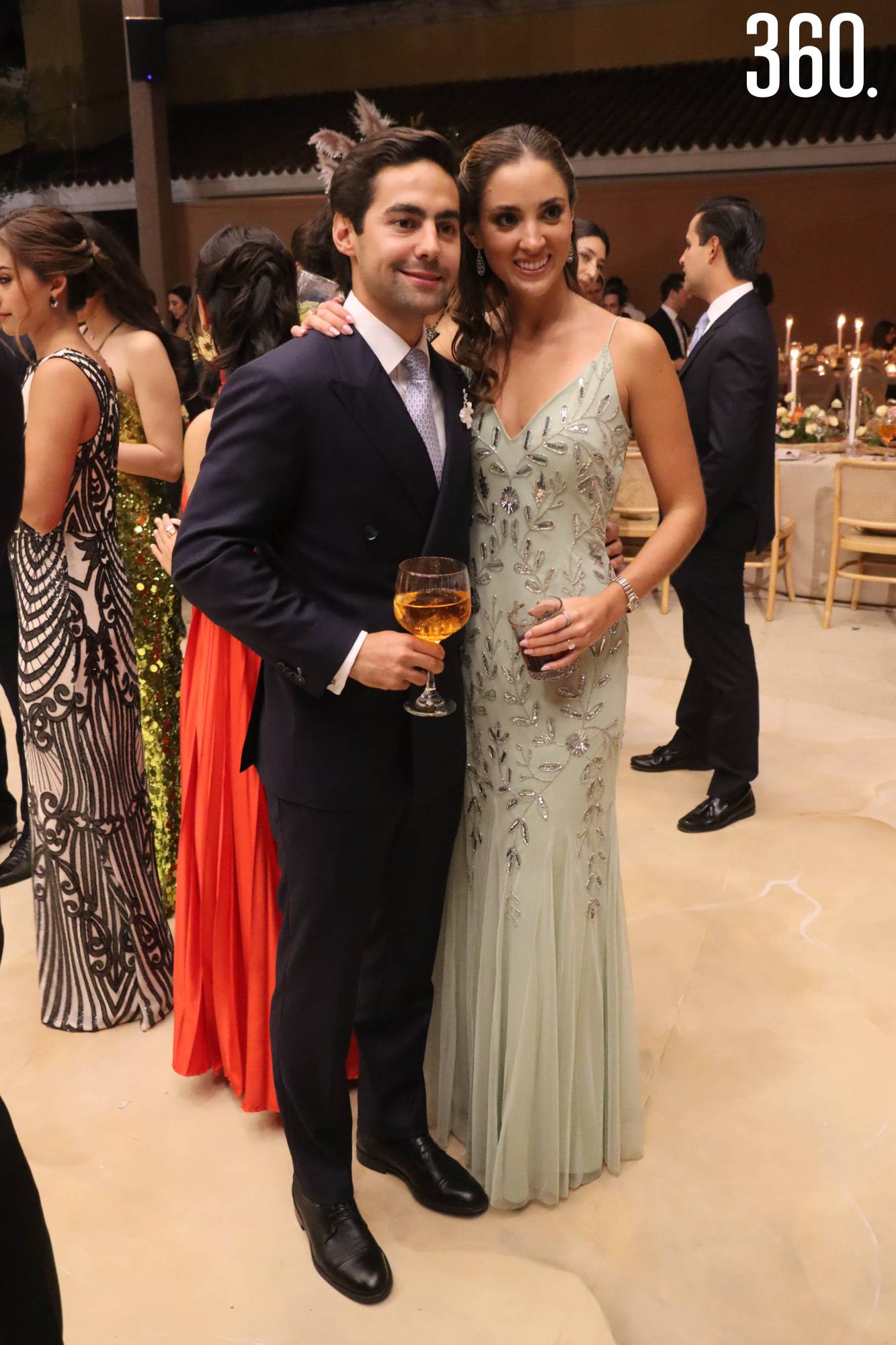 $!BODA DE JORGE DEL BOSQUE Y ELMA DÁVILA