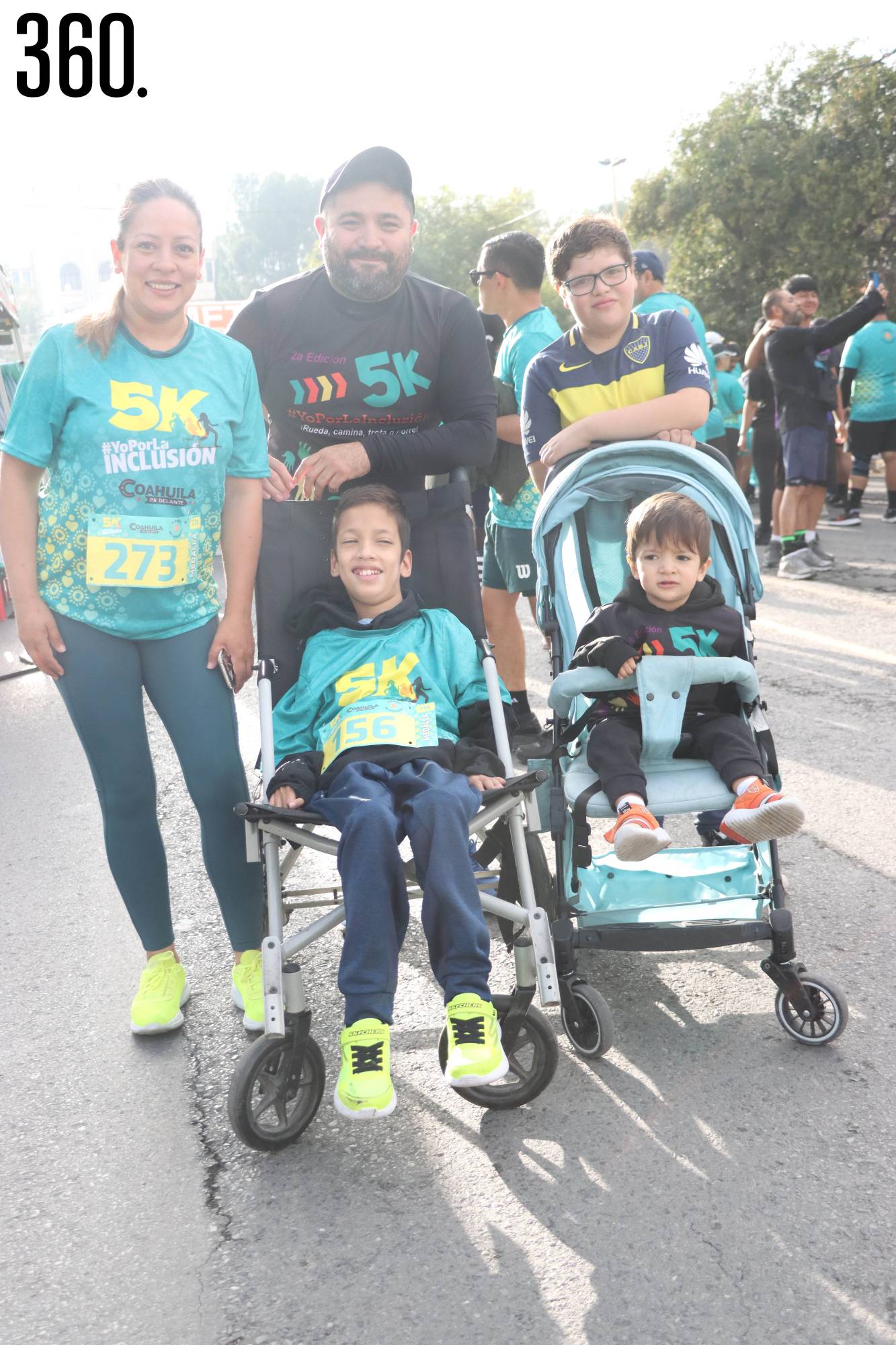 $!PARTICIPAN EN LA CARRERA &quot;YO POR LA INCLUSIÓN&quot; 5K