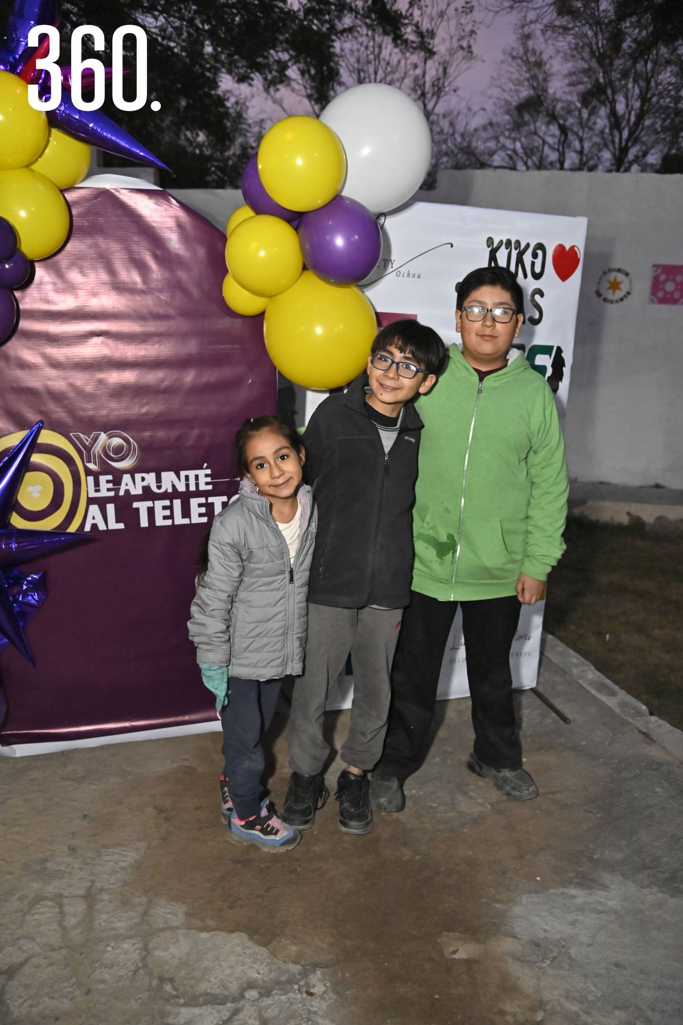 $!Ana Sofía, Luis Fabián e Isaac de la Cruz.