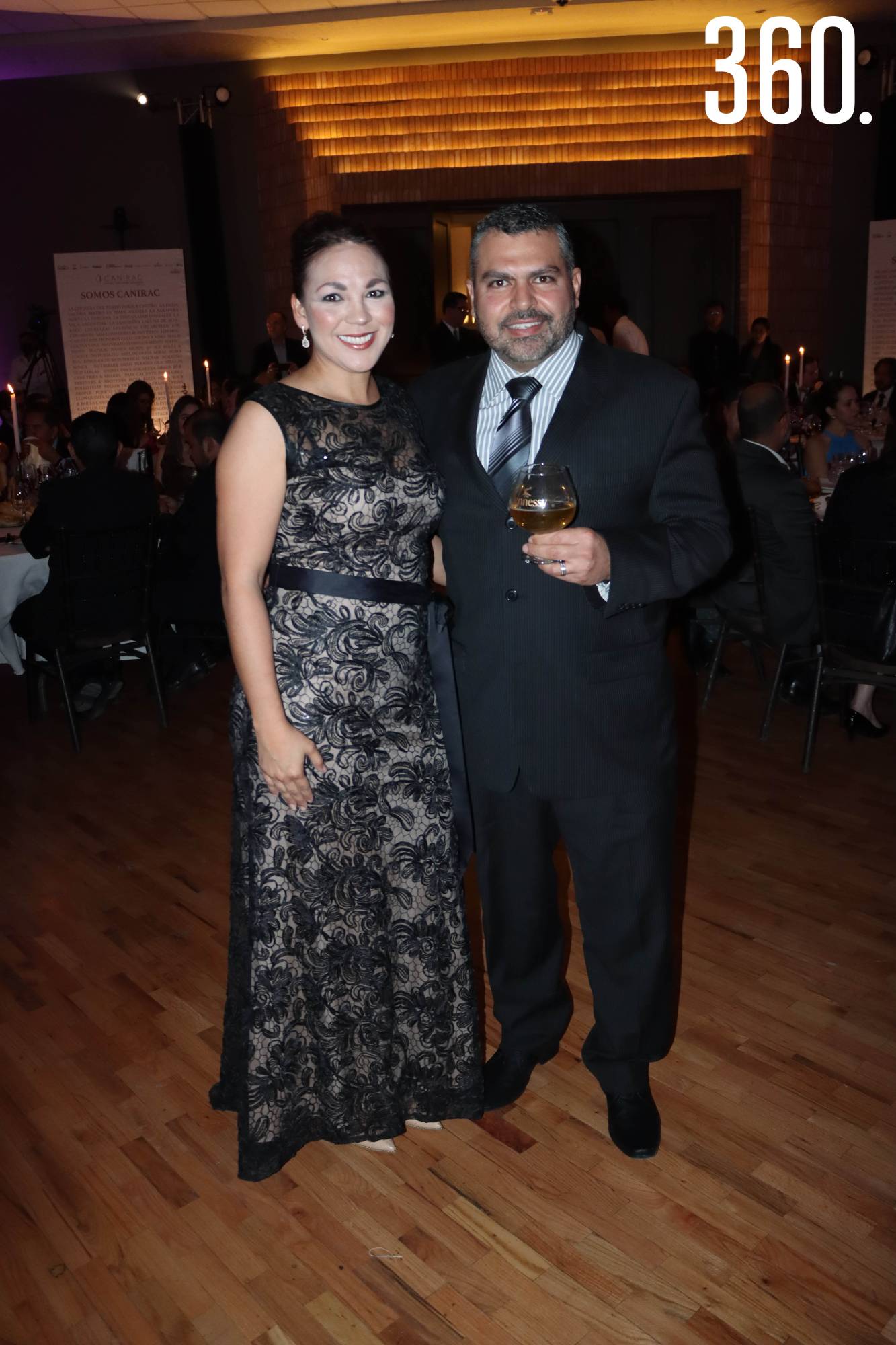 $!Sandra Pérez y Pablo Abugarade.