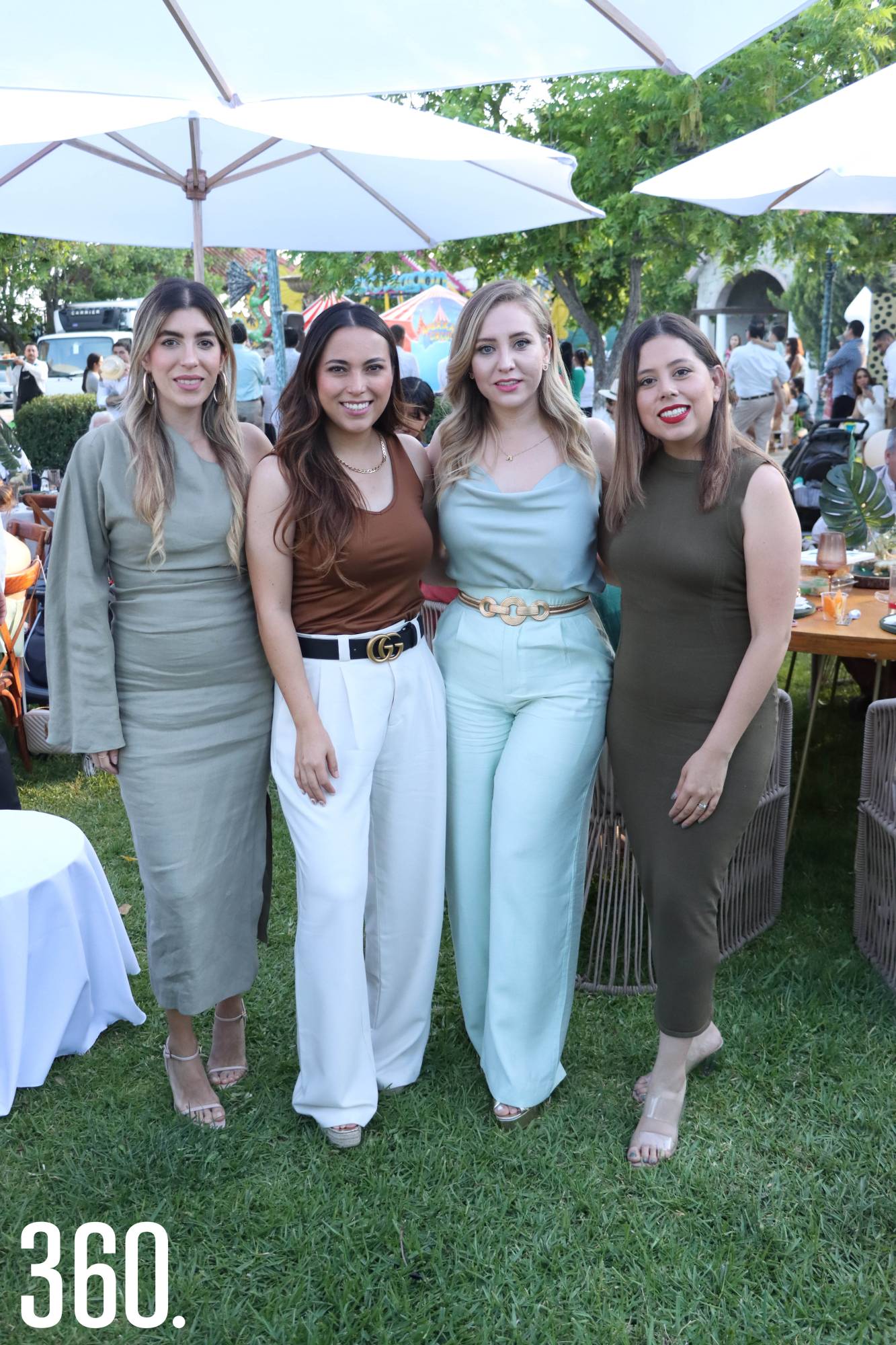 $!Claudia Gómez, Jessica Lambarri, Adriana González y Erika Ruiz.