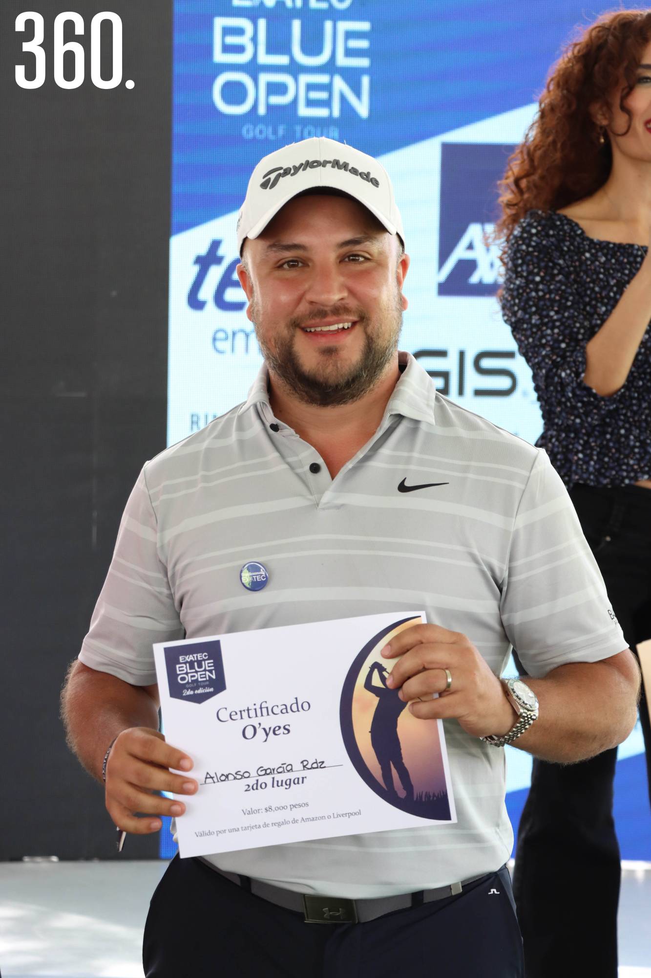 $!Alonso García, 2ndo lugar en O’Yes del Hoyo 11.