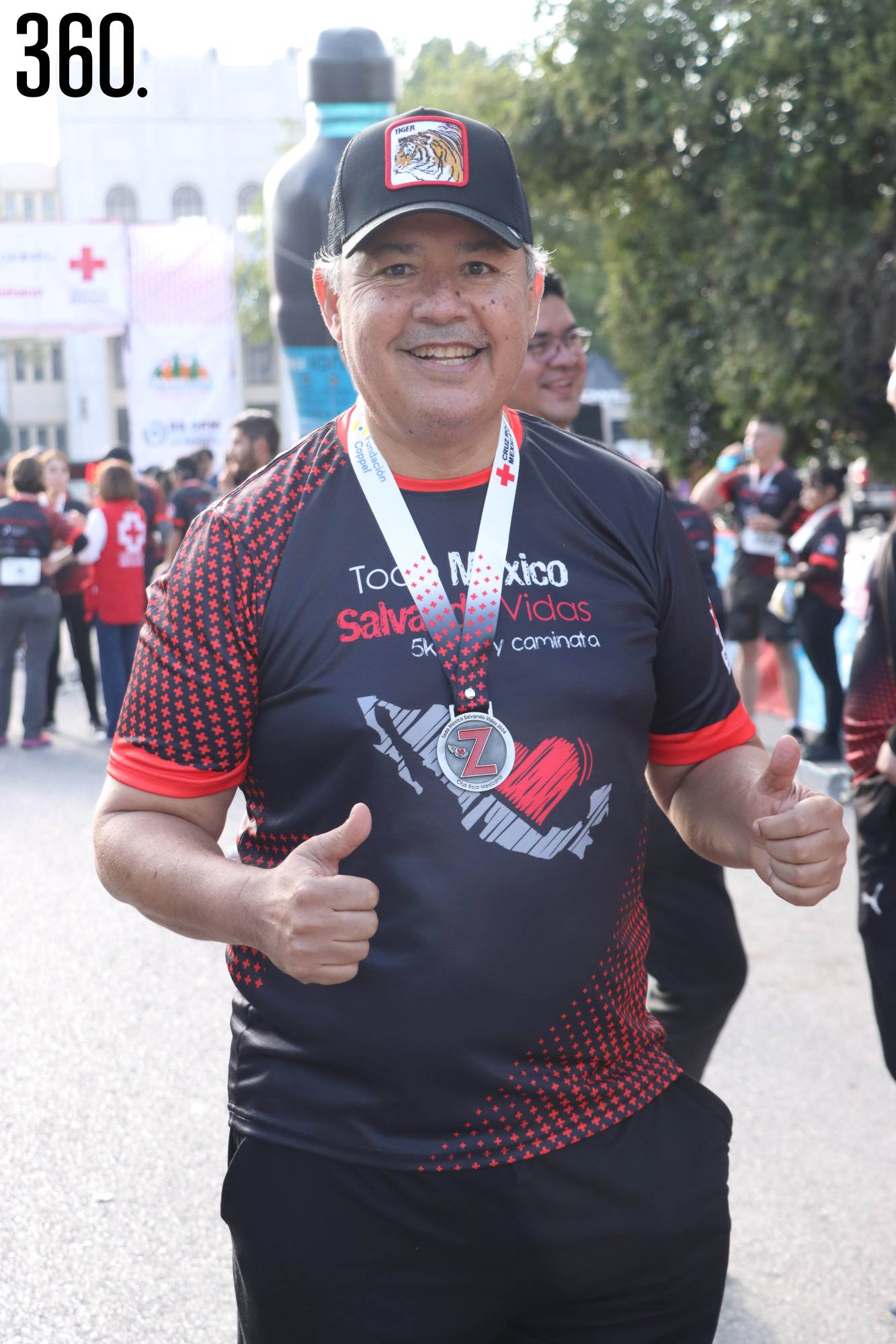 $!PARTICIPAN EN LA CARRERA DE LA CRUZ ROJA