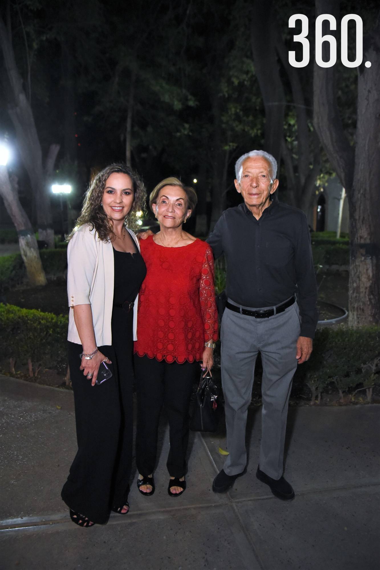 $!Sofía Strozzi, Yolanda y Aldegundo Garza.