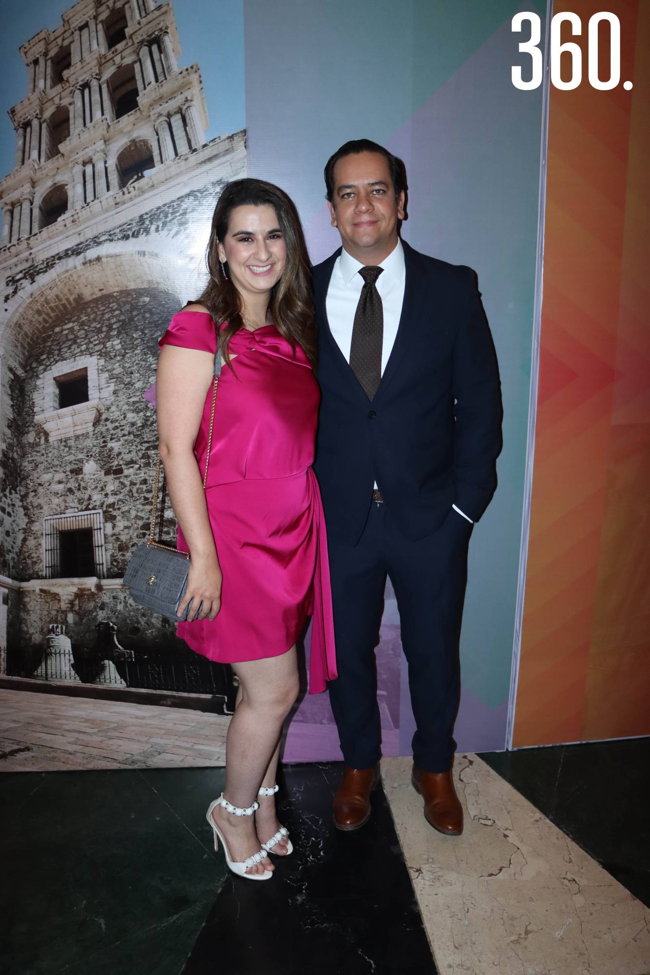 $!Leila Saade y Marco Flores.