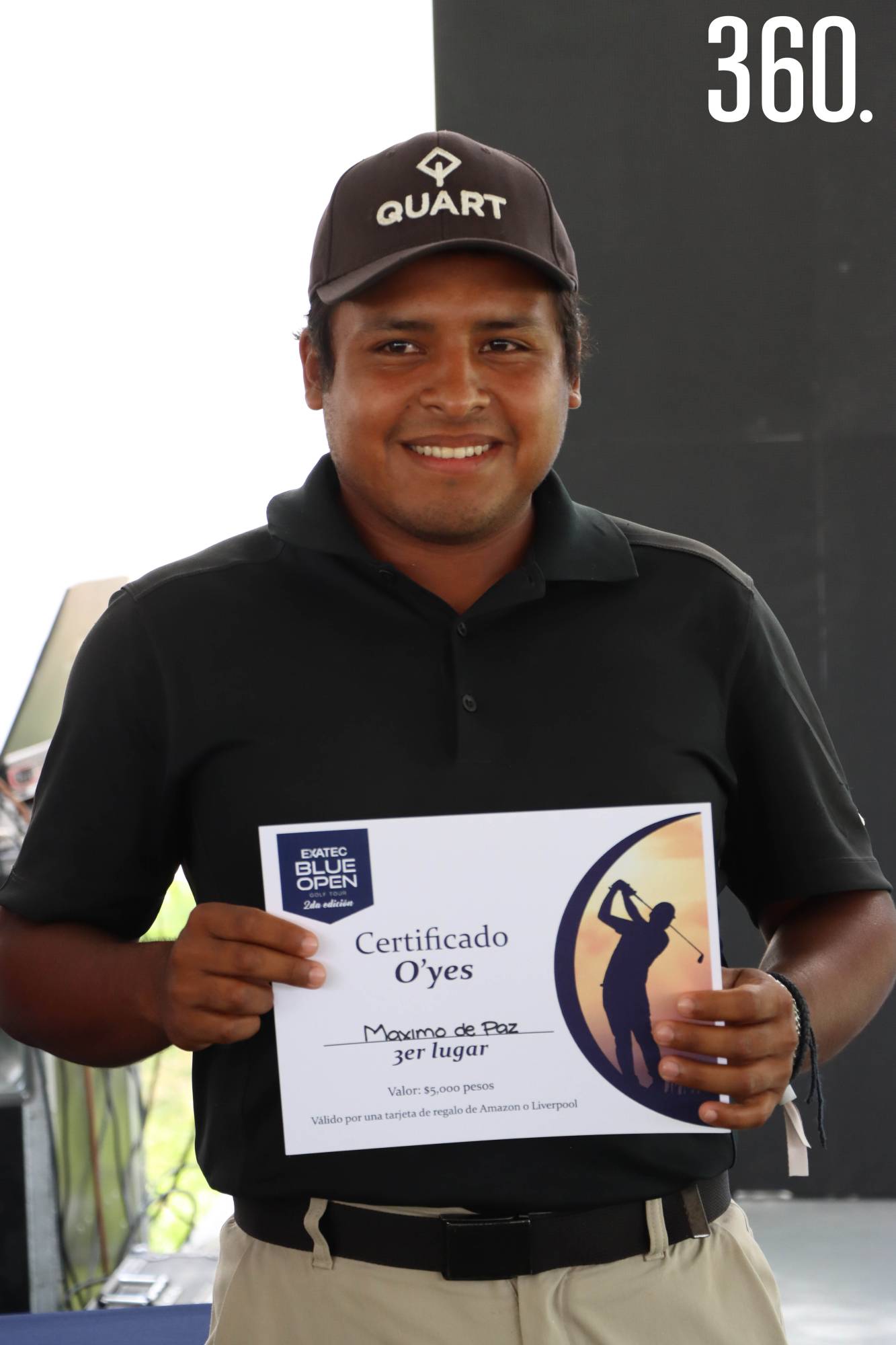 $!Máximo de Paz, 3er lugar en O’Yes del Hoyo 4.