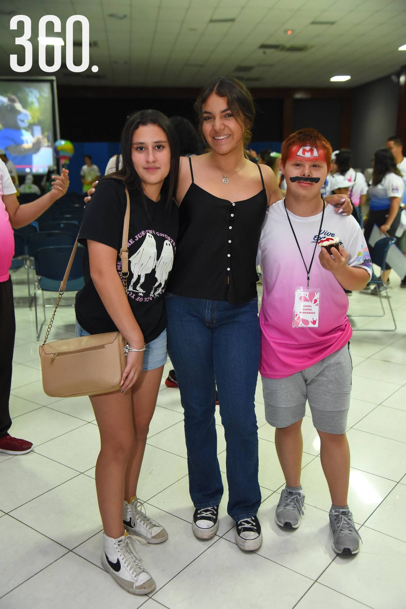 $!Isabella Kotys, Daniela Moreno y Ángel Daniel Hernández.