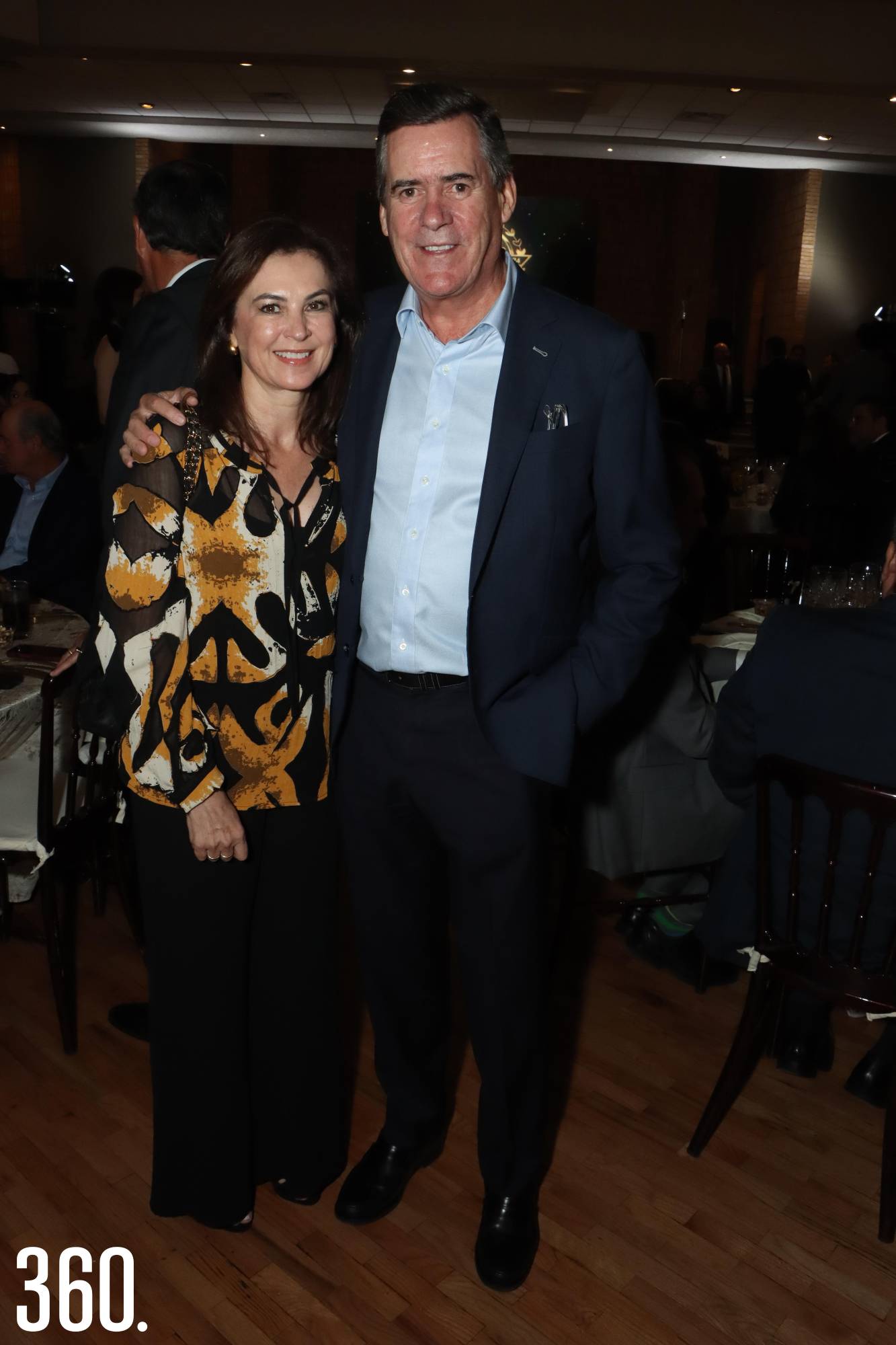 $!Maru Garza y Ernesto López de Nigris.