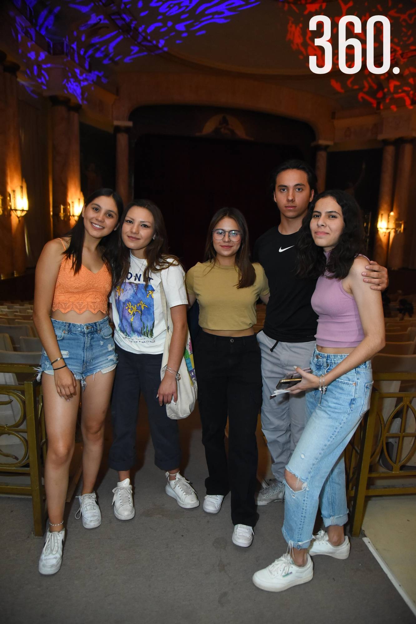 $!Jimena Villarreal, Adriana García, Andrea Alvarado, Manuel Higuera y Nancy Montijo.