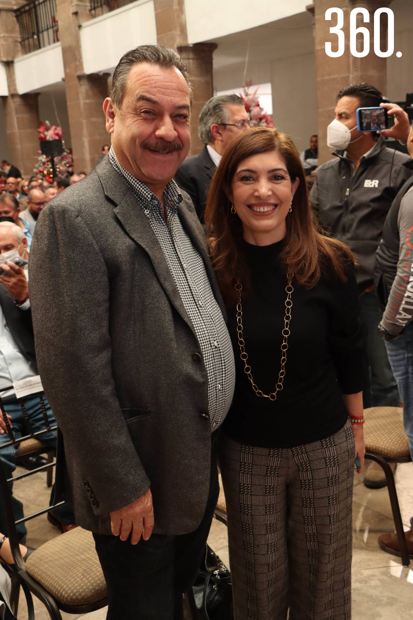 $!Fernando de las Fuentes y Sofía García.