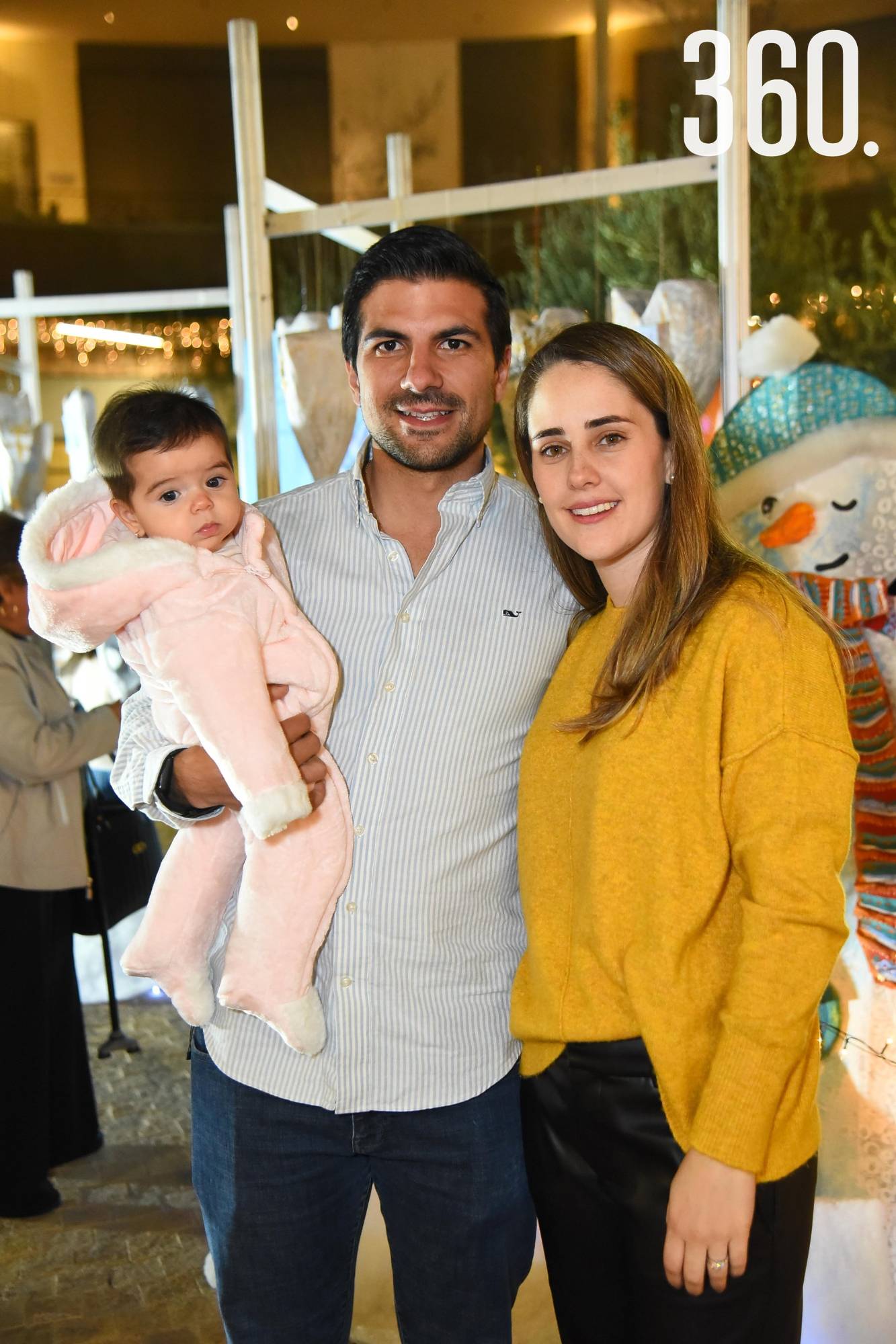 $!Sofía Salinas, Luis Horacio Salinas y Cristina Elizondo.