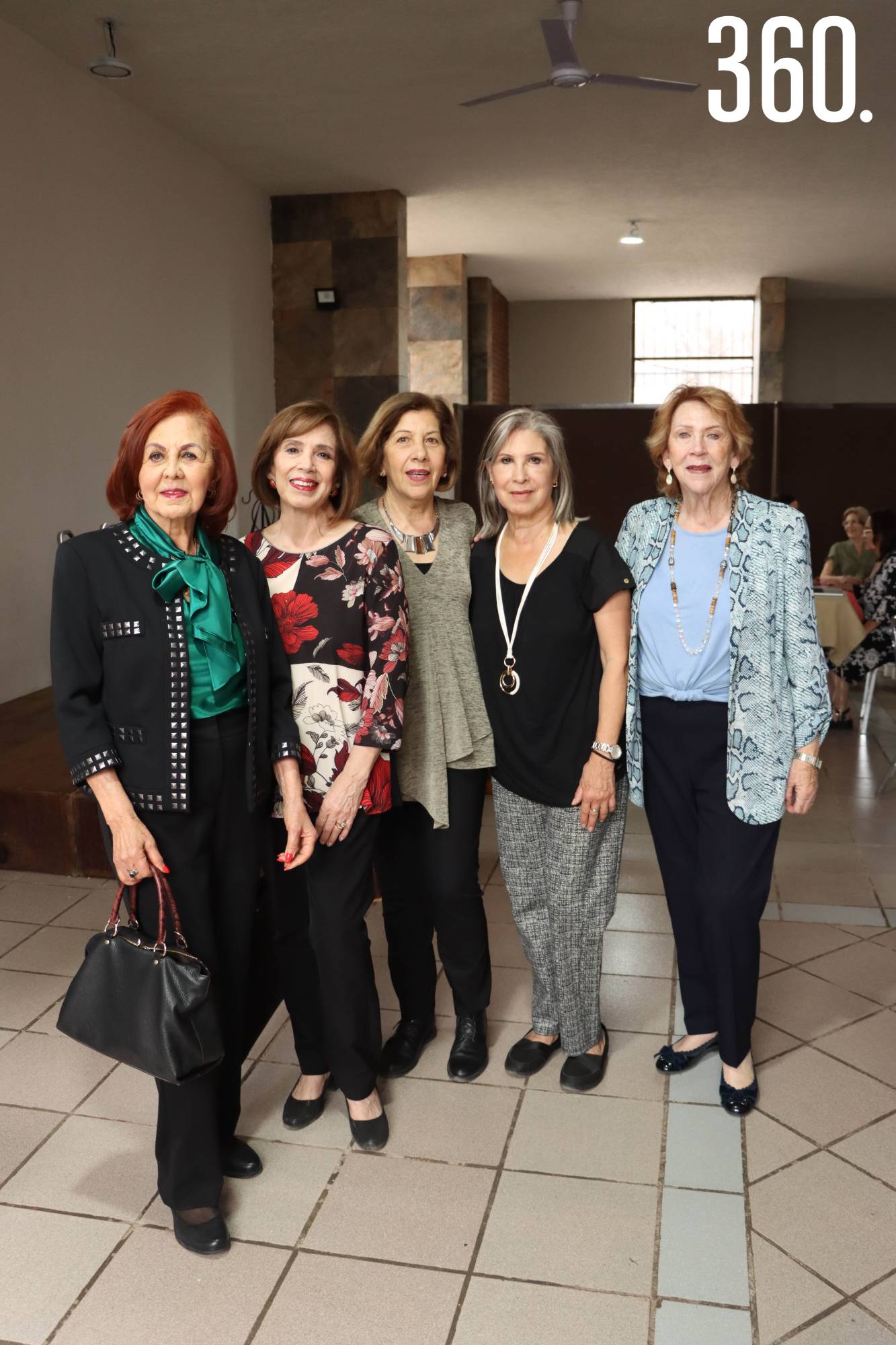 $!Lupita Saade, Mene González, Celia Rodríguez de González, Rosy Almanza y Rosa Angélica Garza.