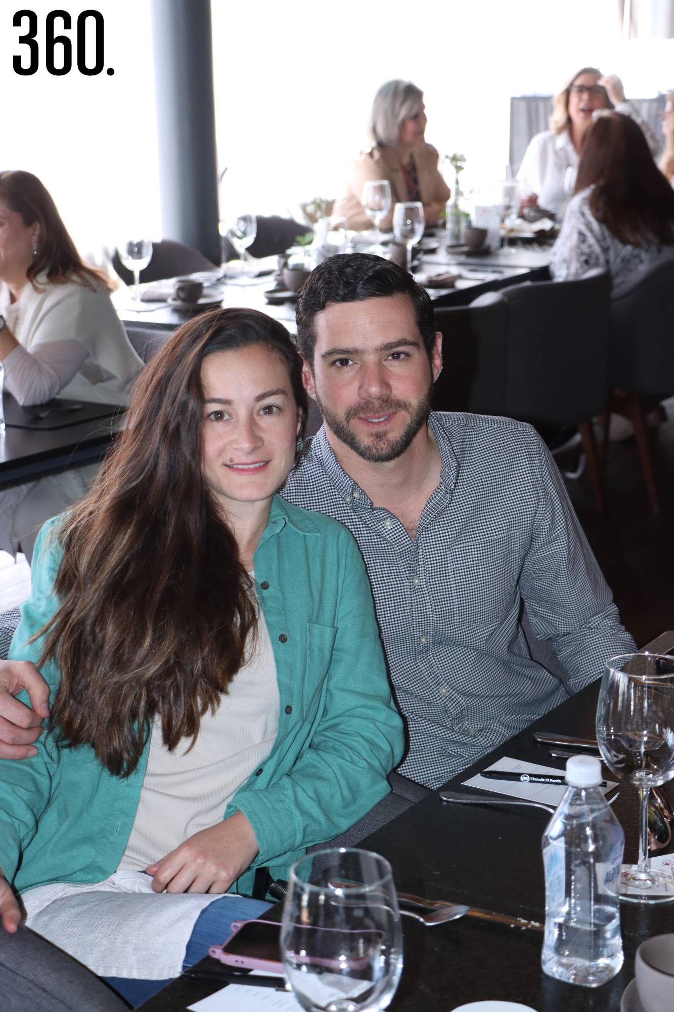 $!Ana Silvia López y Sergio Pérez.