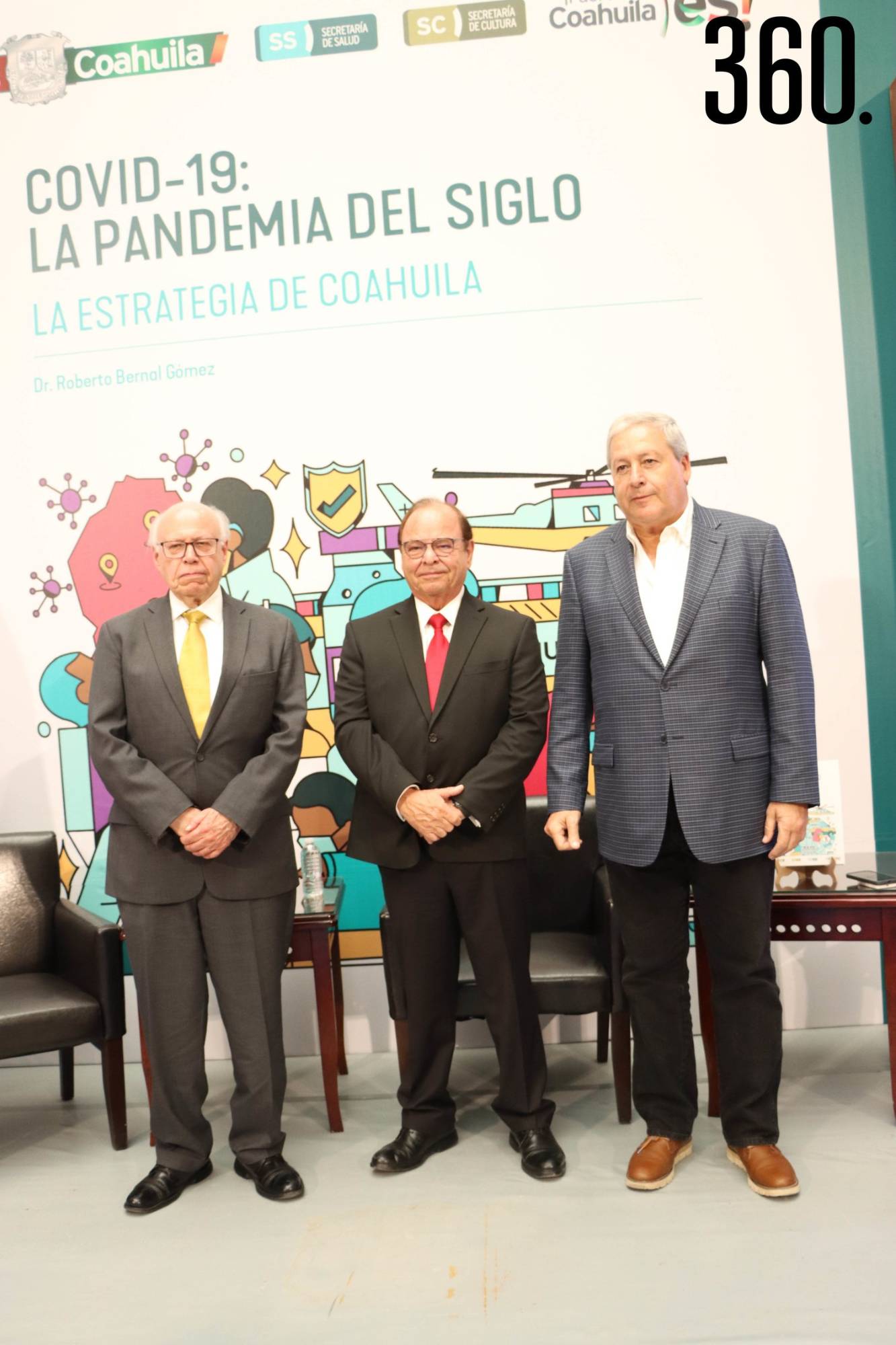 $!José Narro Robles, Roberto Bernal y José María Fraustro.