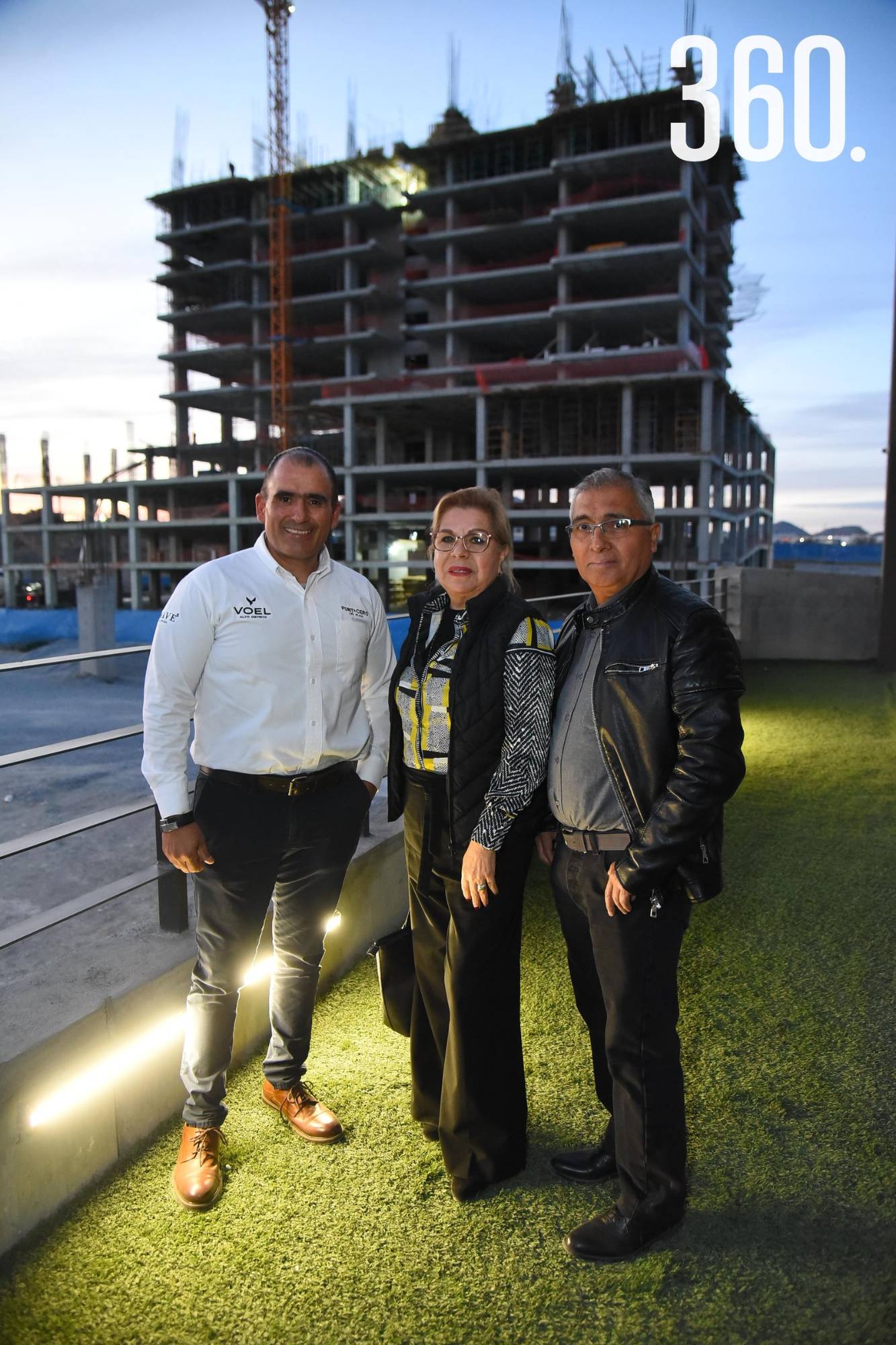 $!Sergio Muñoz, María Luisa Castillo y Elio Mendicuti.