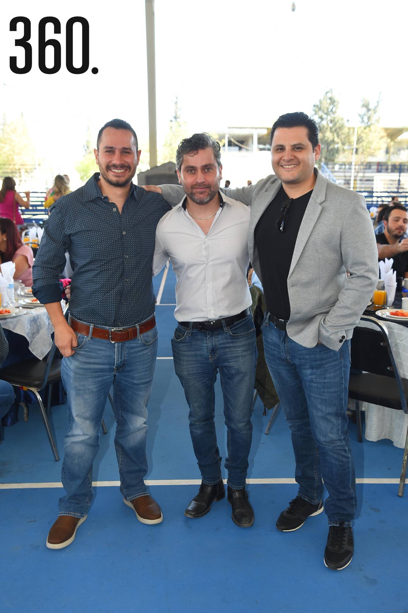 $!José Gerardo Aguirre, Armando Padilla y Martín Molina.