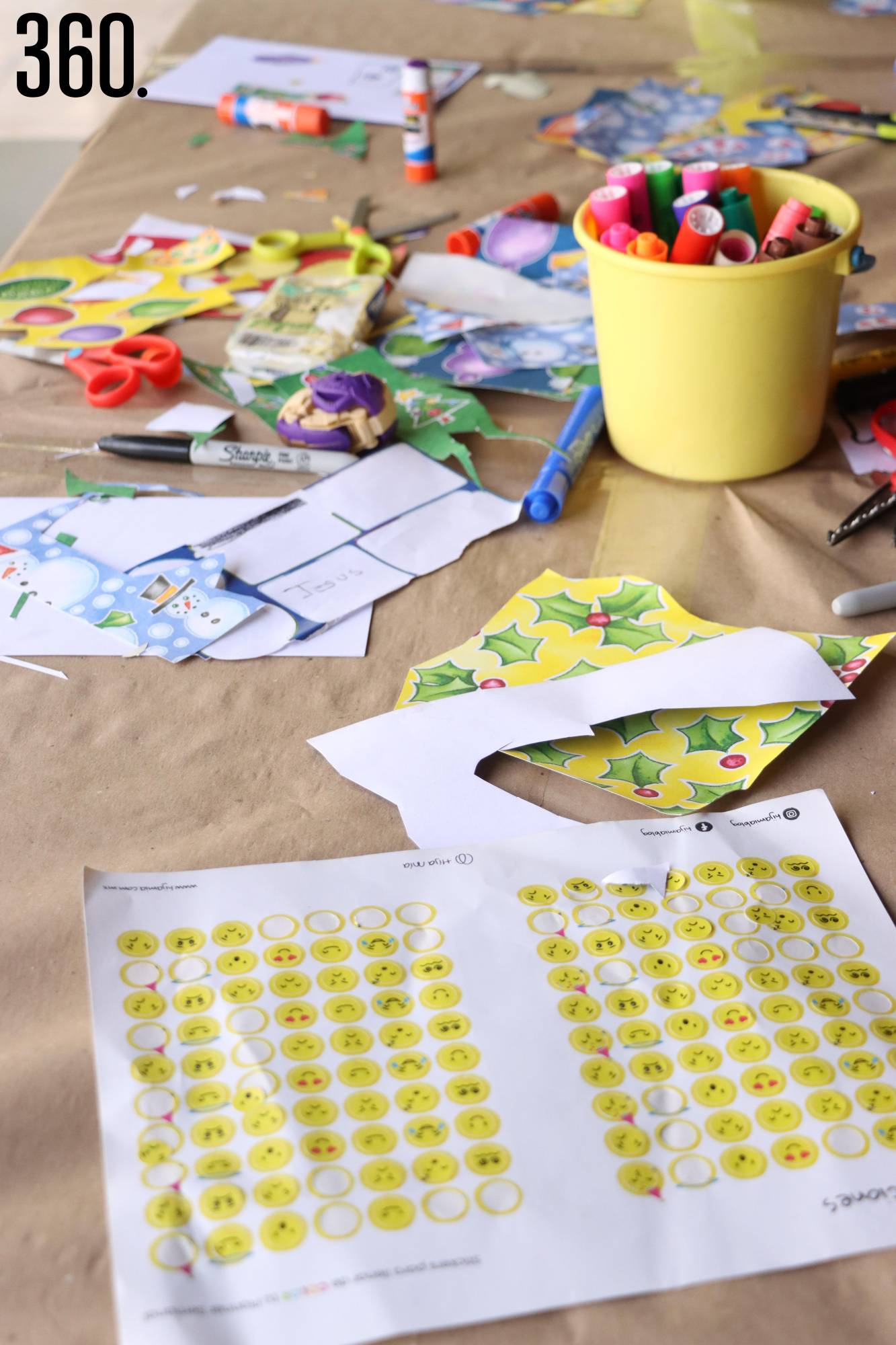 $!Materiales de pintura y manualidades.