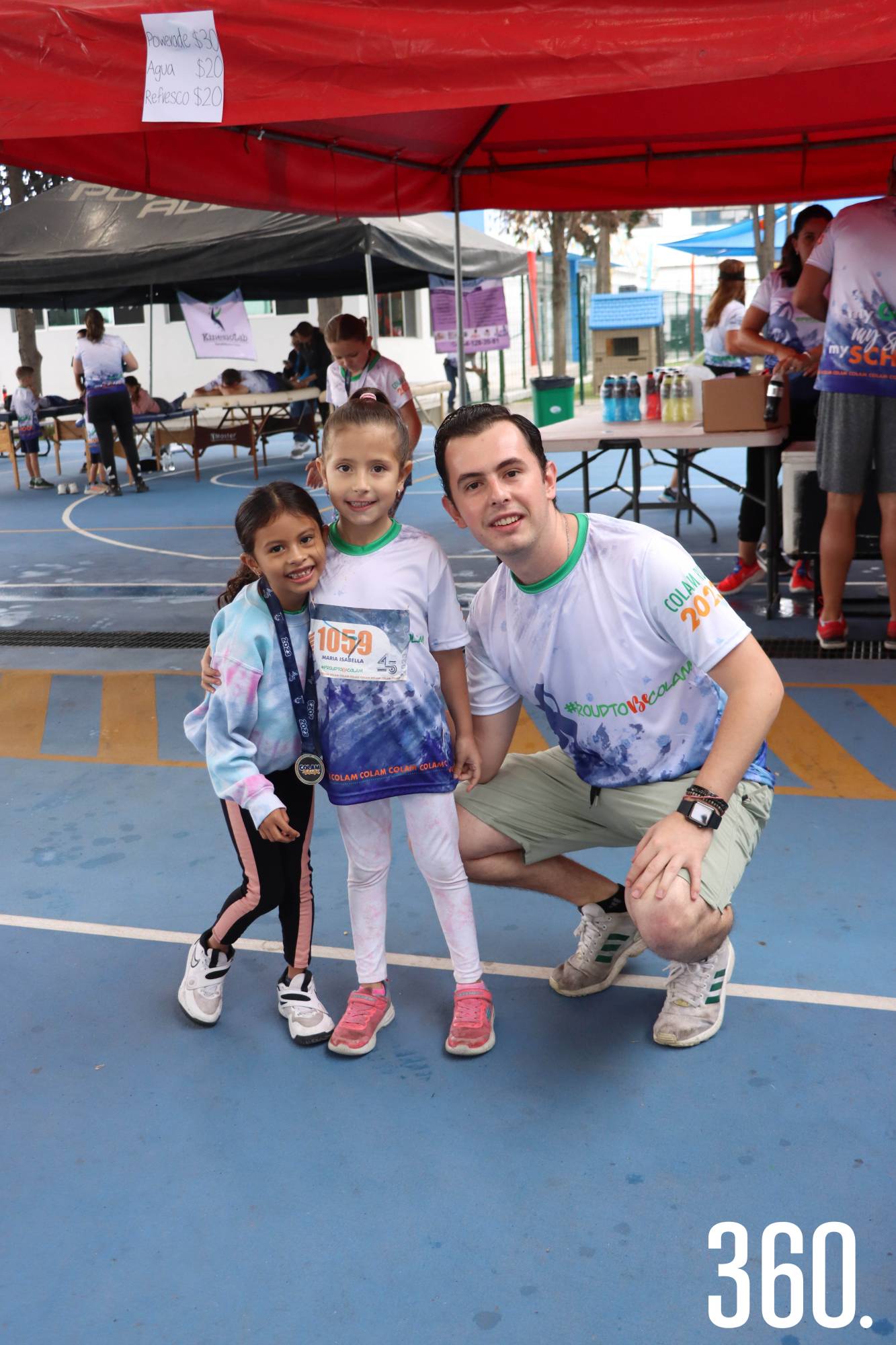 $!Arely, María Isabella y Rodrigo Lara.