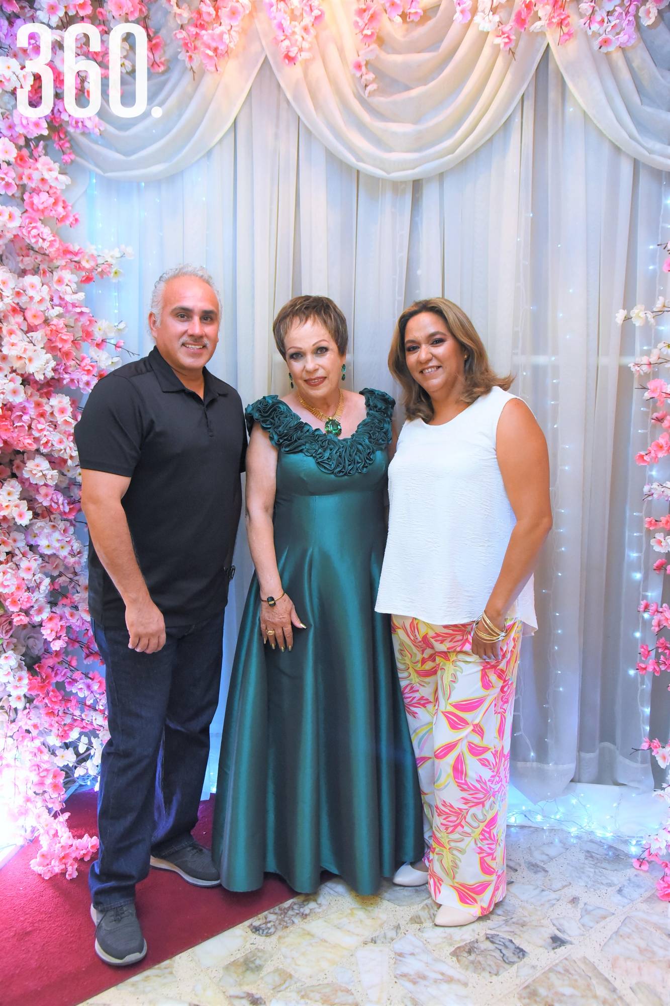 $!Alberto Saucedo, Lilian Mitri Nazal y Mónica Patricia Saade.