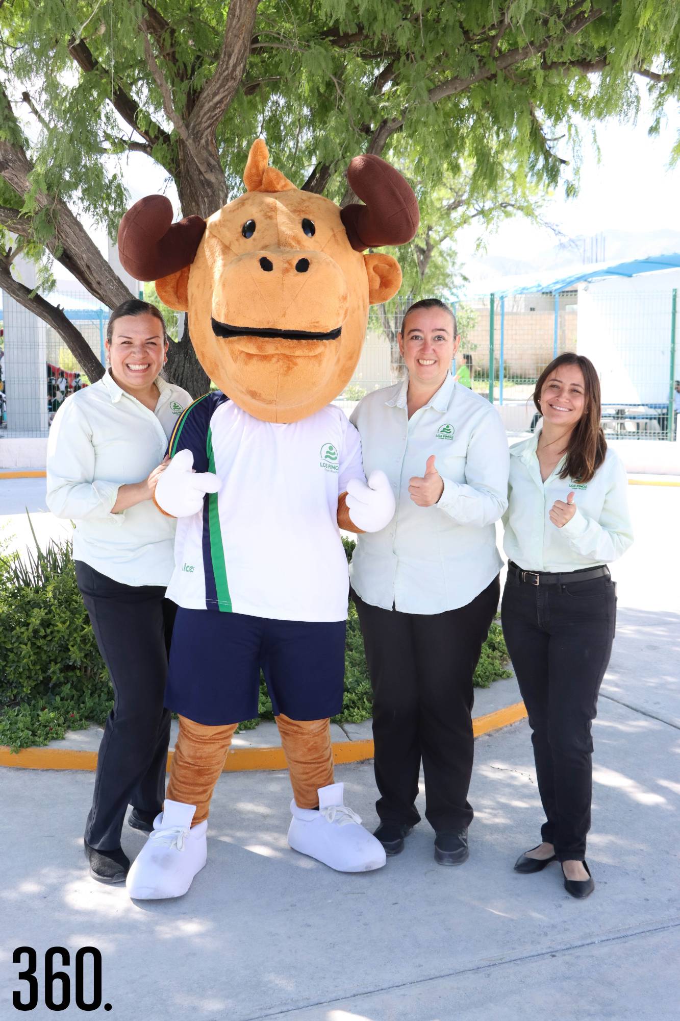 $!COLEGIO LOS PINOS INAUGURA TECHUMBRE
