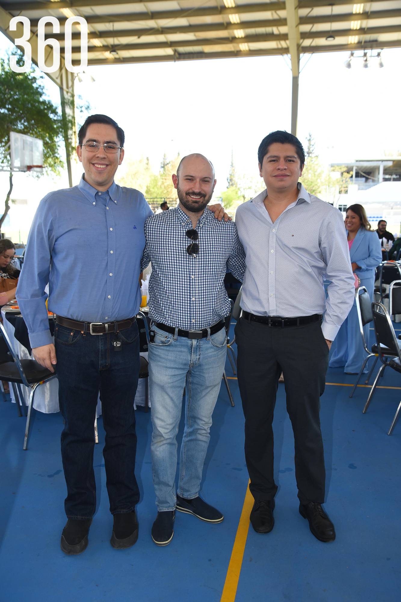 $!Gustavo López, Luis González y Antonio Ruvalcaba.