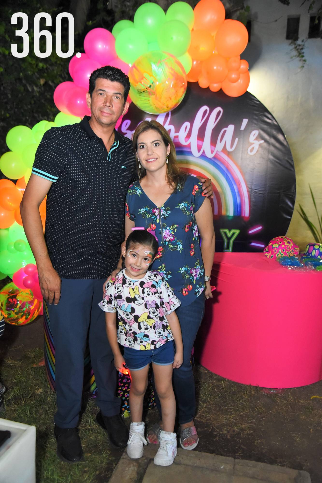$!Héctor Medrano, Kerime Dainitín y Victoria Medrano Dainitín.