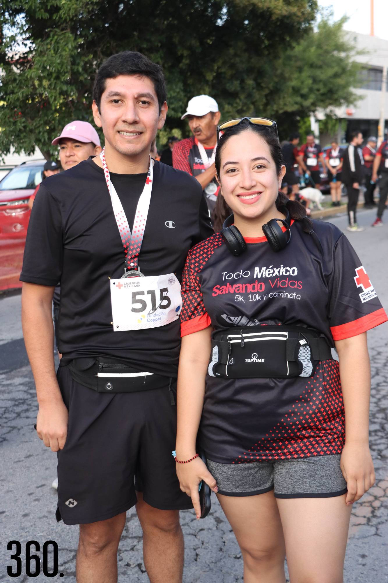 $!PARTICIPAN EN LA CARRERA DE LA CRUZ ROJA