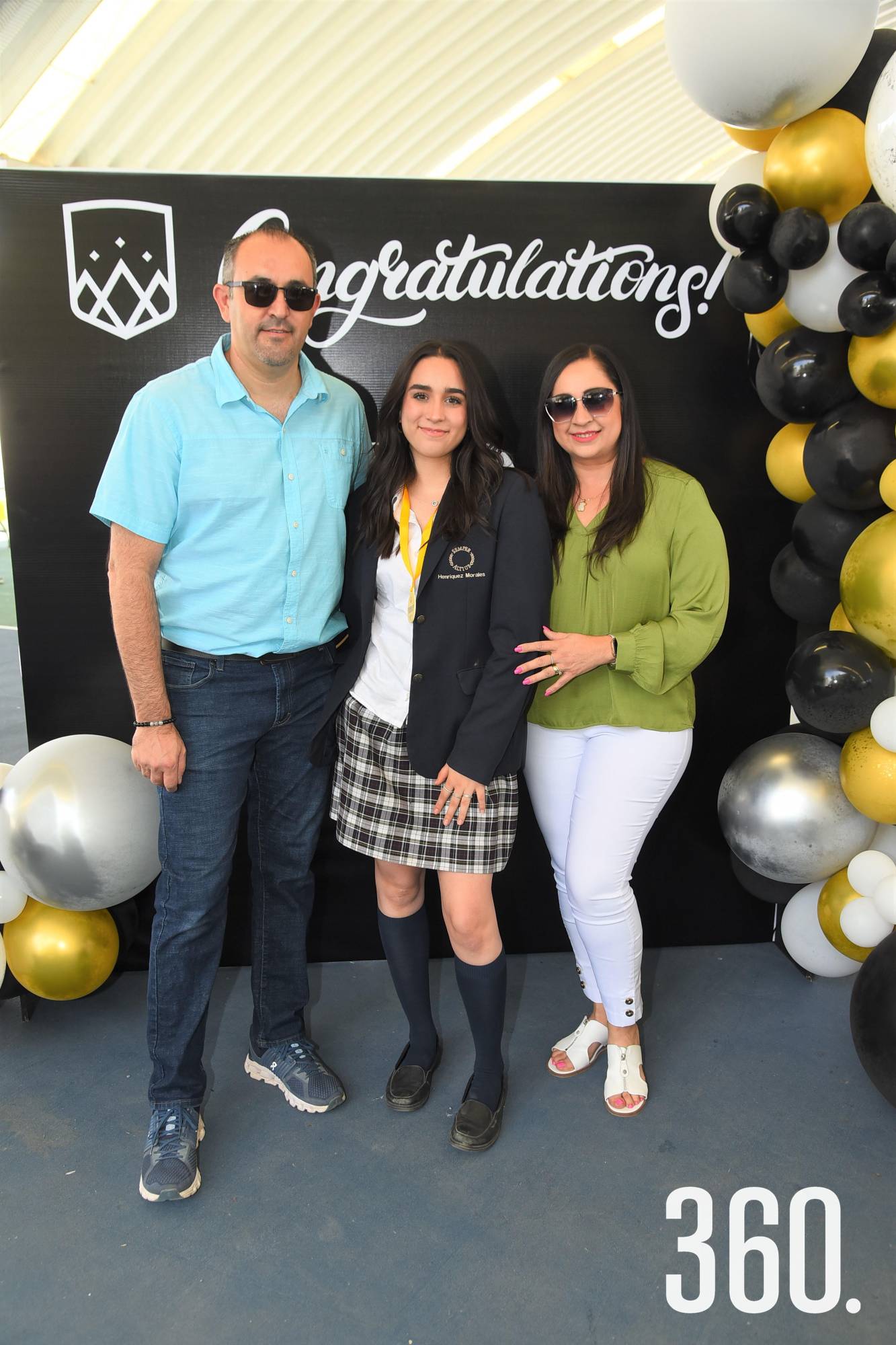 $!Diego Henríquez, Sofía Henríquez y Lilysify Morales.