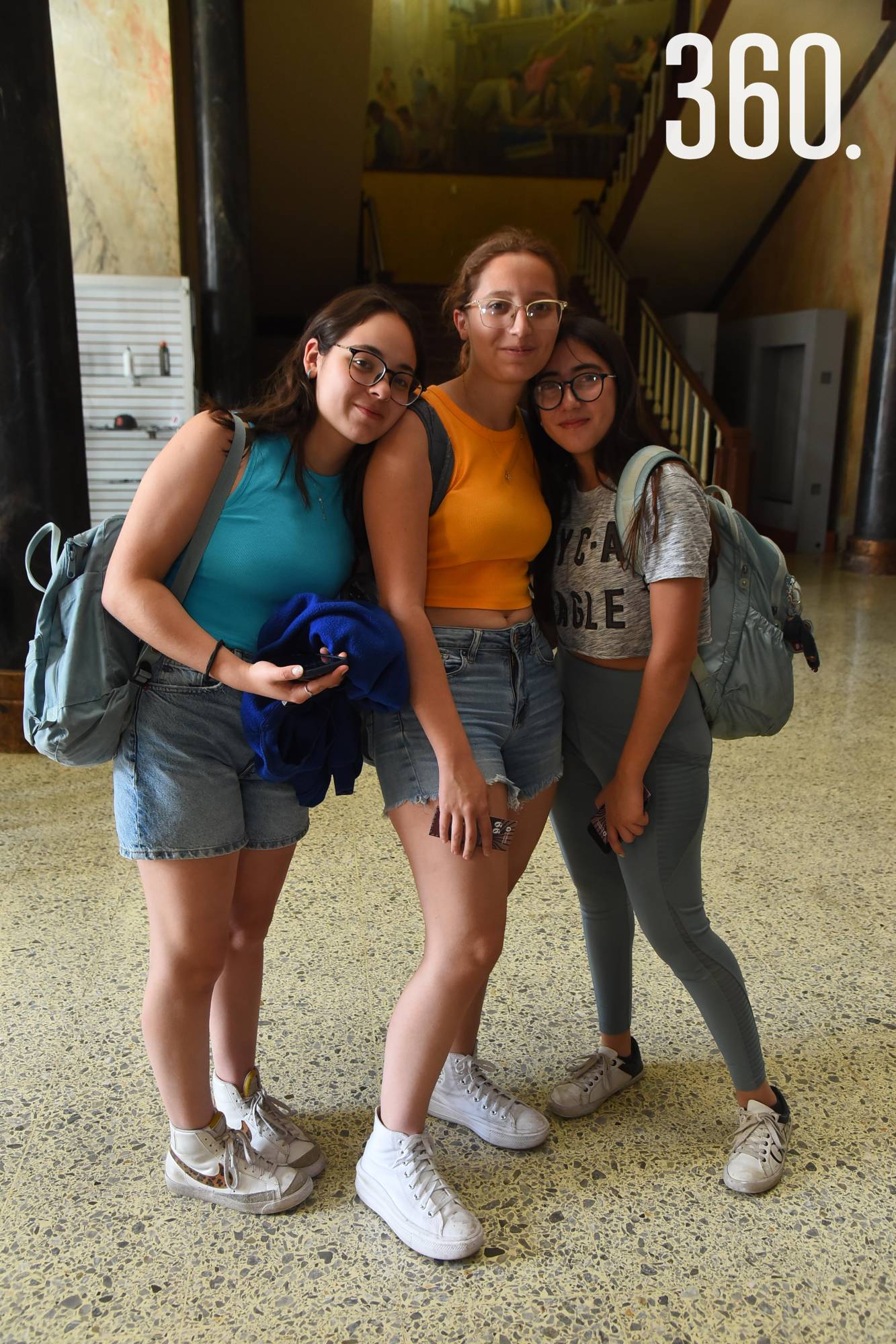 $!Constanza Zardeneta, Eugenia Lara y Lizet González.