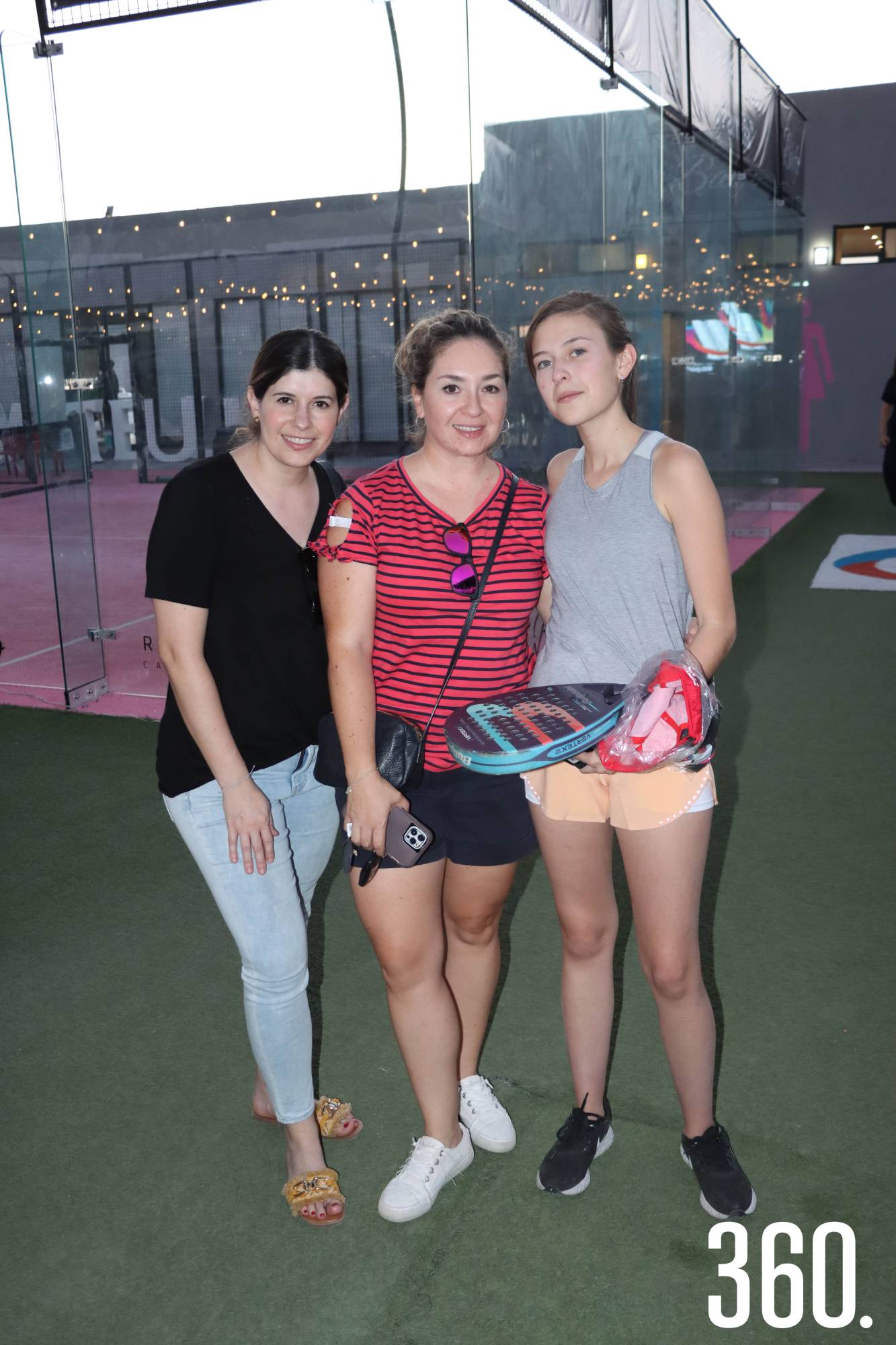 $!Ana María Valdés, Gloria Sánchez y Natalia Villalobos.