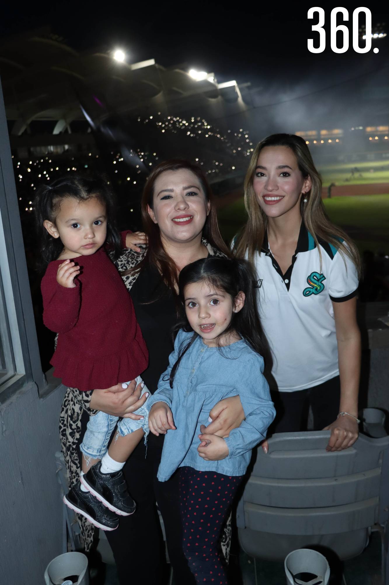 $!Estefanía Ortega, Kereny del Bosque, Andrea Ortega y Natalia Oyervides.