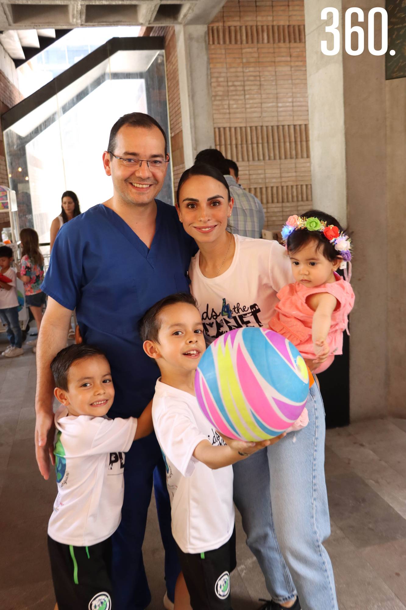 $!Familia de los Santos.