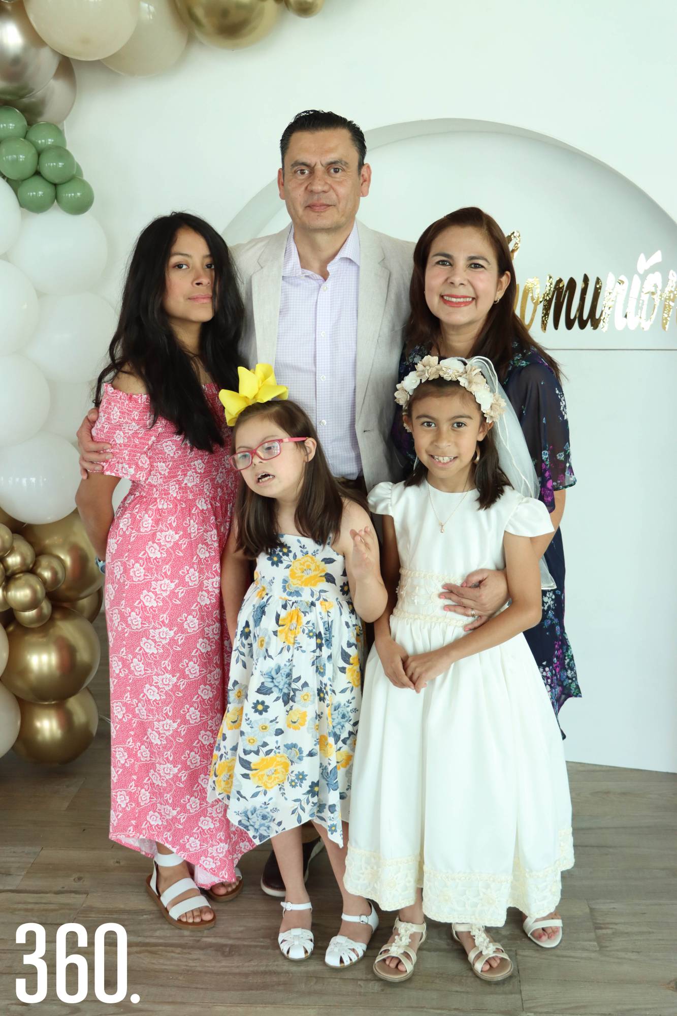 $!Melissa, Mario y Valeria Vega, Lula Rodríguez y Luciana Vega.