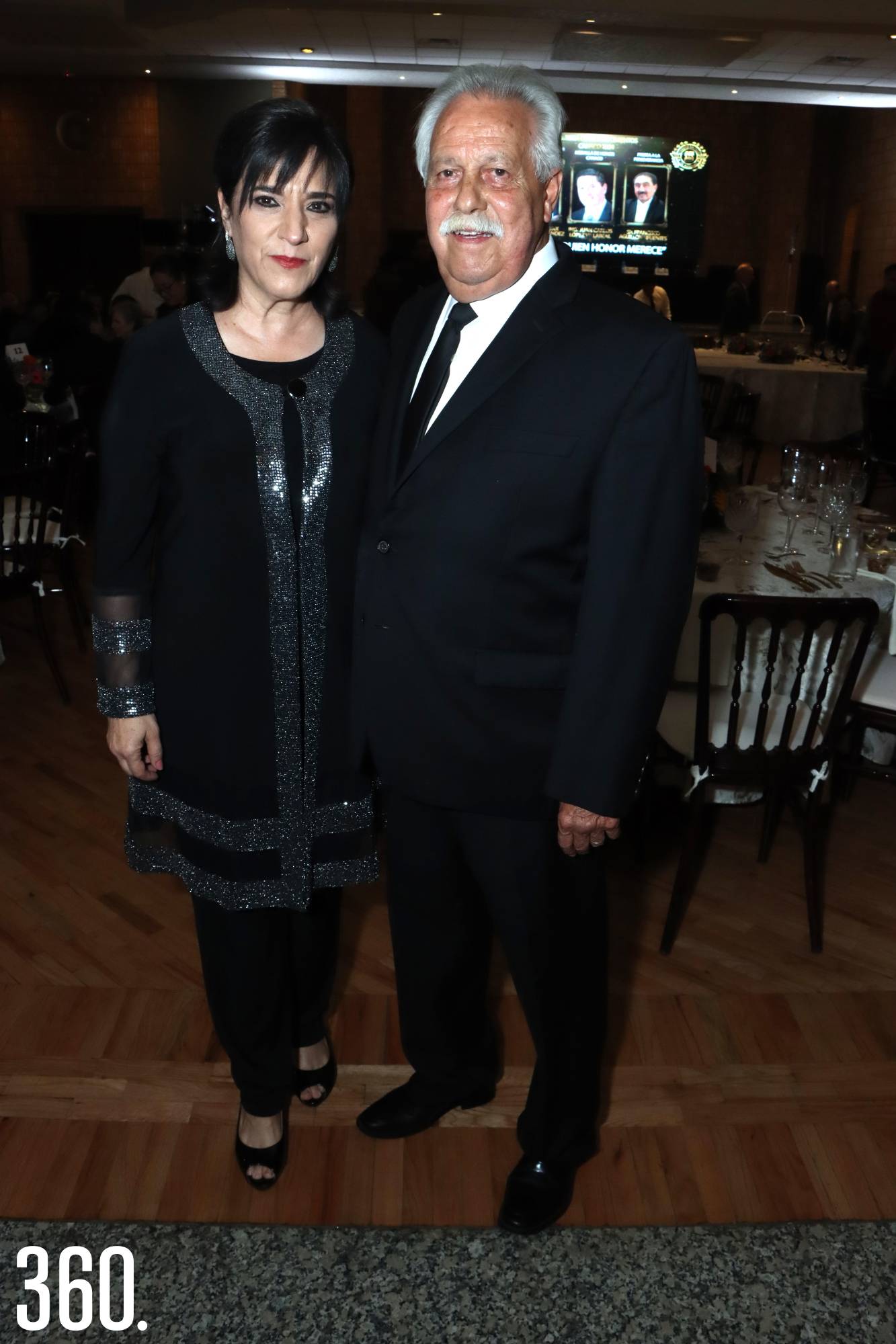 $!Emilia Destenave de Aguirre y Juan Antonio Aguirre.
